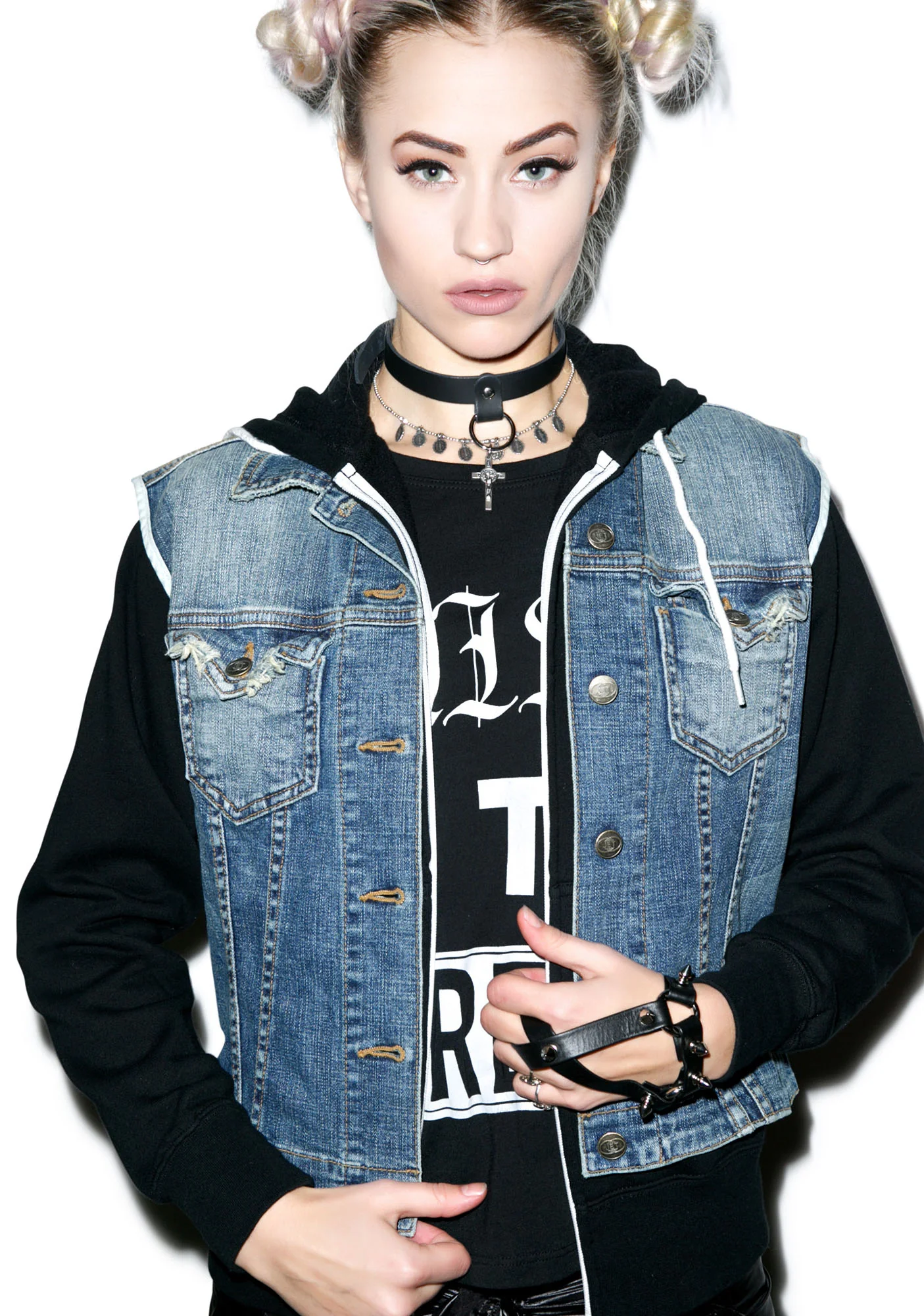 Double Vest Hoodie - Image 5
