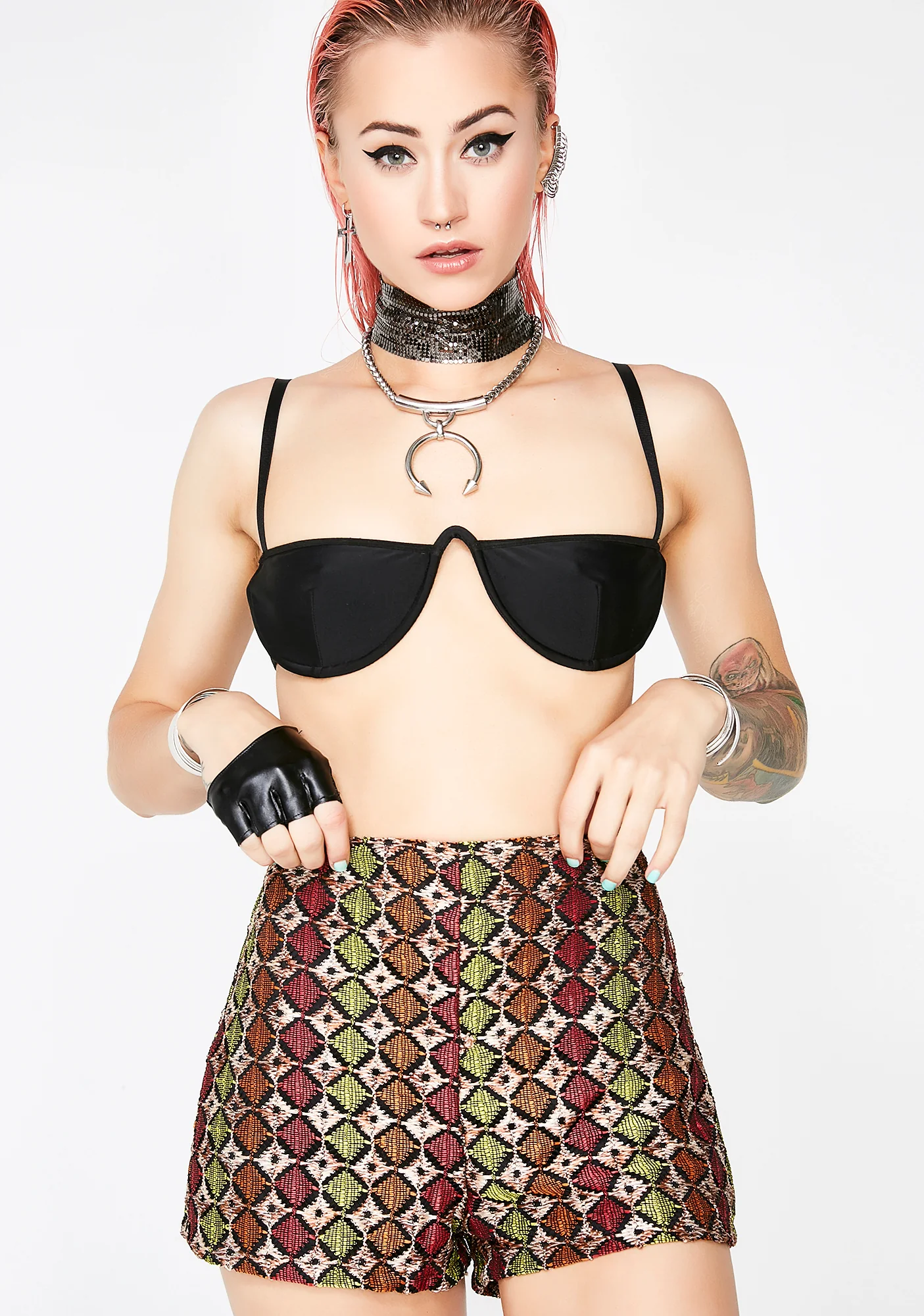 Down To Earth Crochet Shorts - Image 3