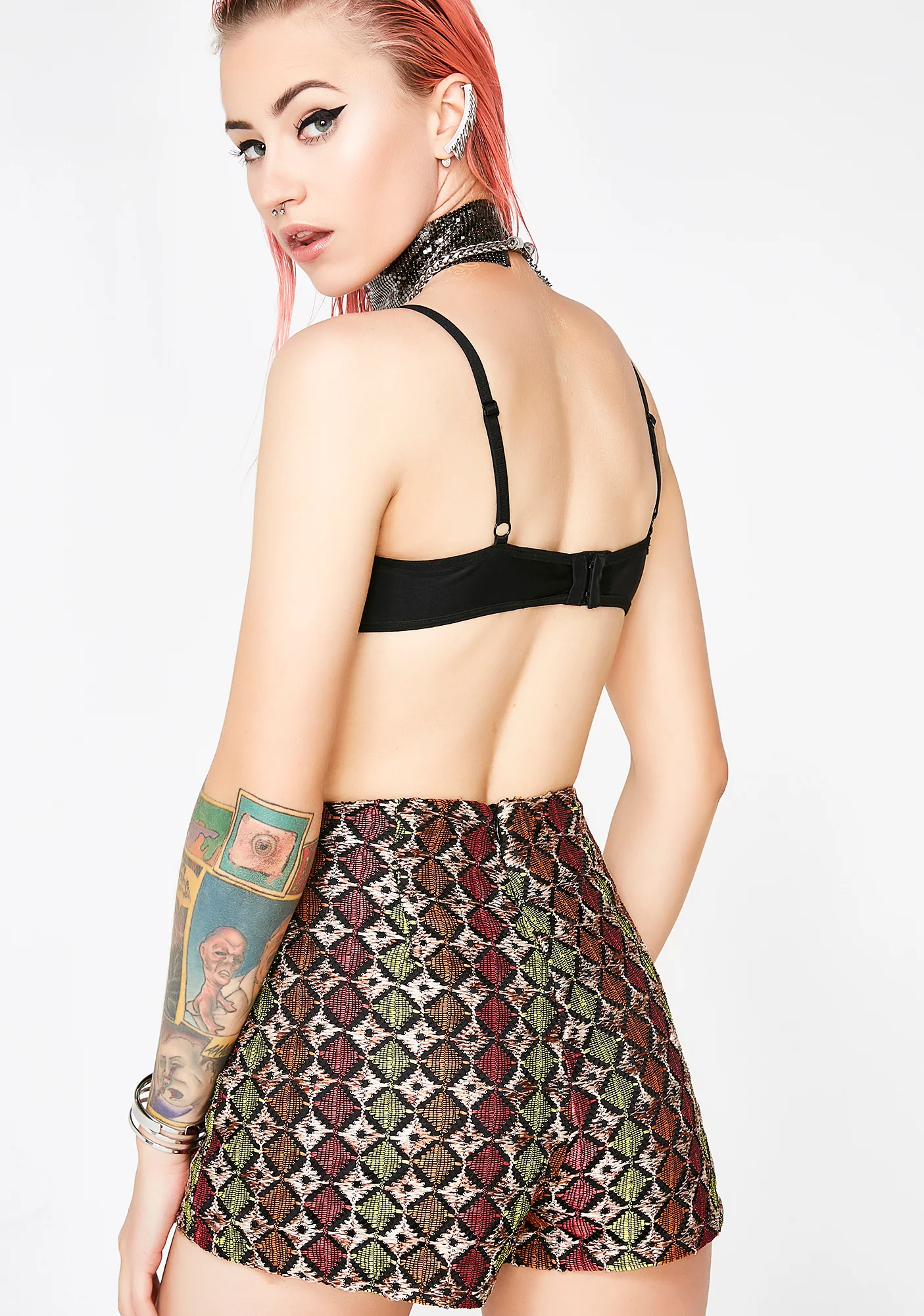 Down To Earth Crochet Shorts - Image 4