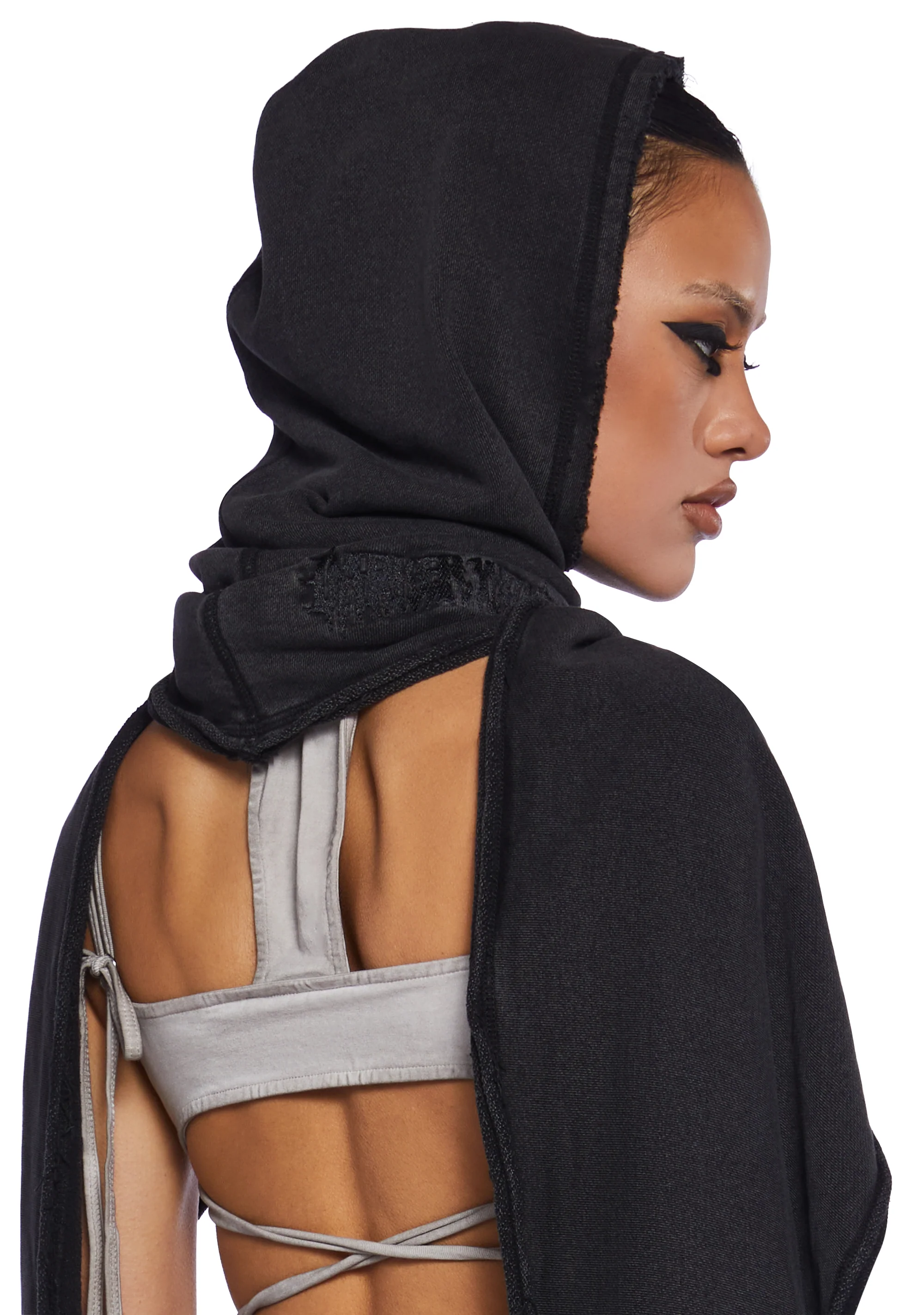 Downbeat Hooded Scarf - Image 2