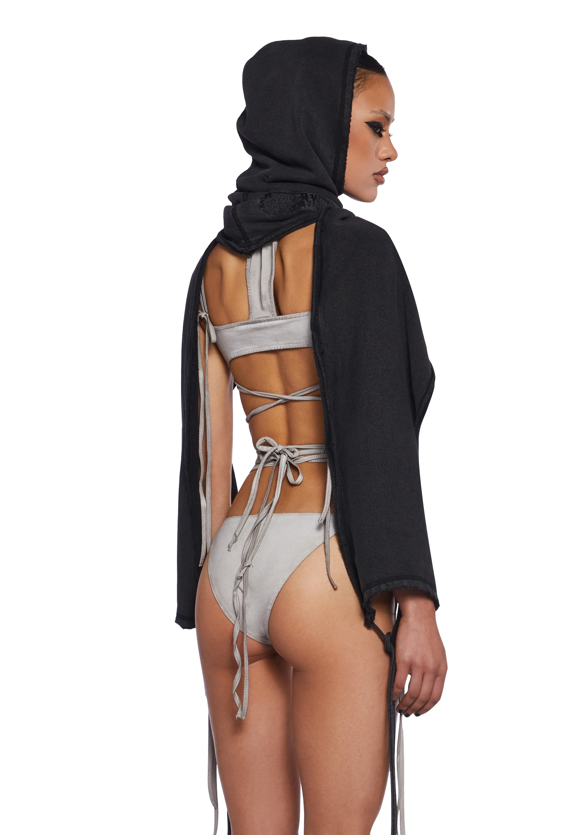 Downbeat Hooded Scarf - Image 4