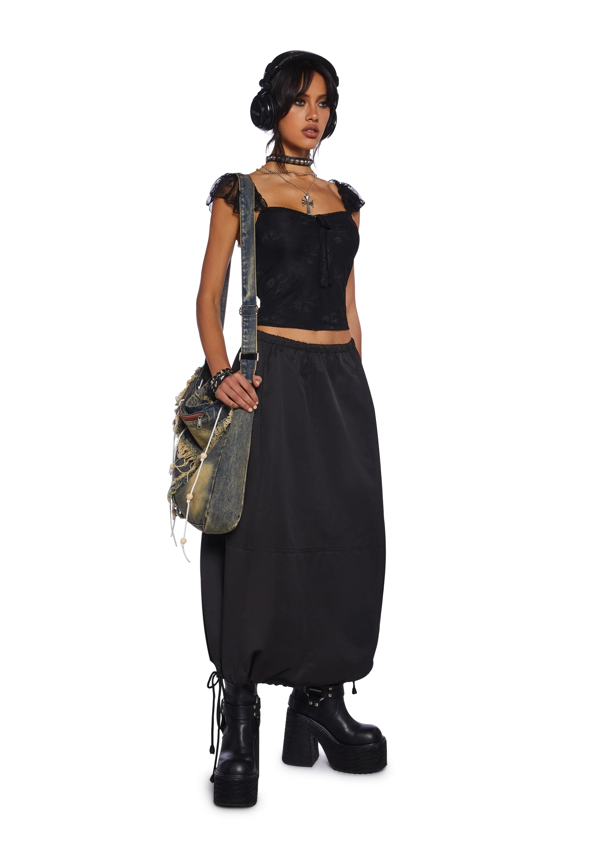 Downtown Dreaming Maxi Skirt - Image 2