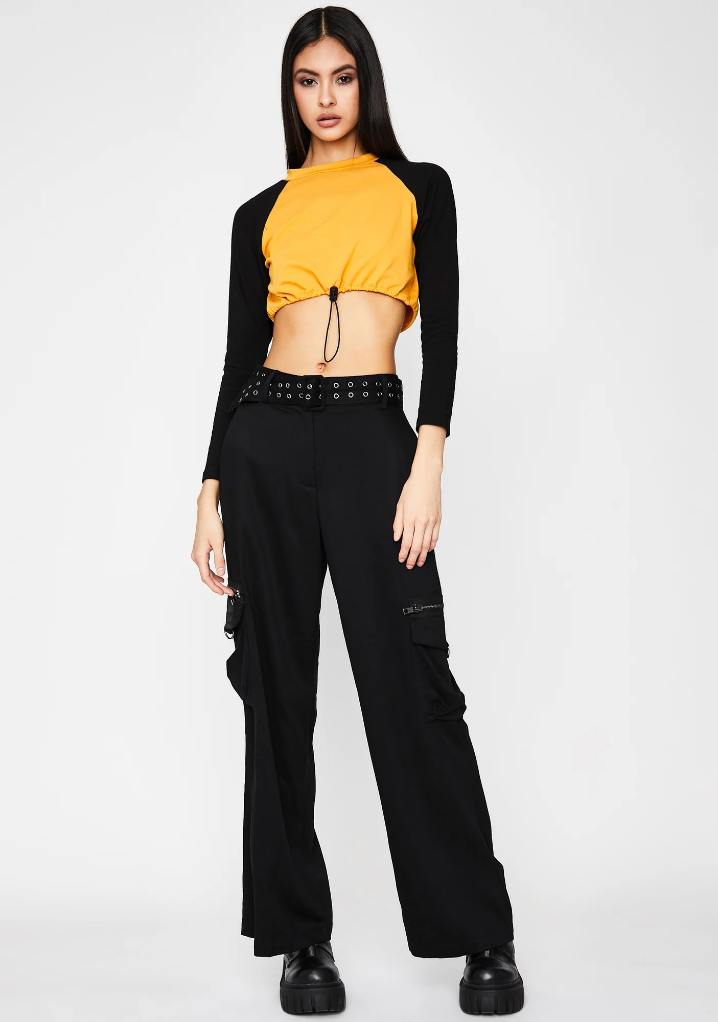 Draw A Blank Crop Top - Image 3