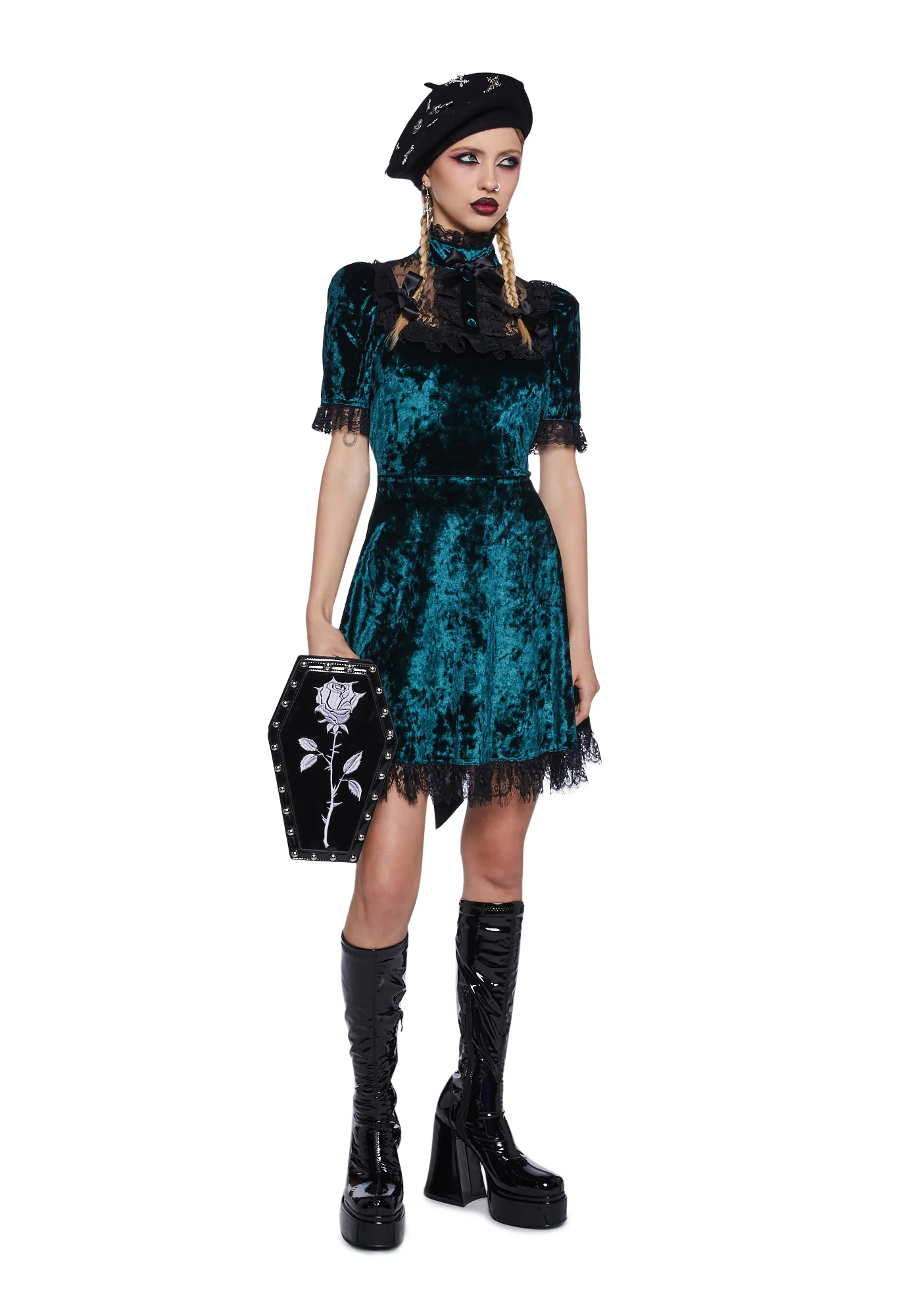 Dread N' Doom Mini Dress - Image 2