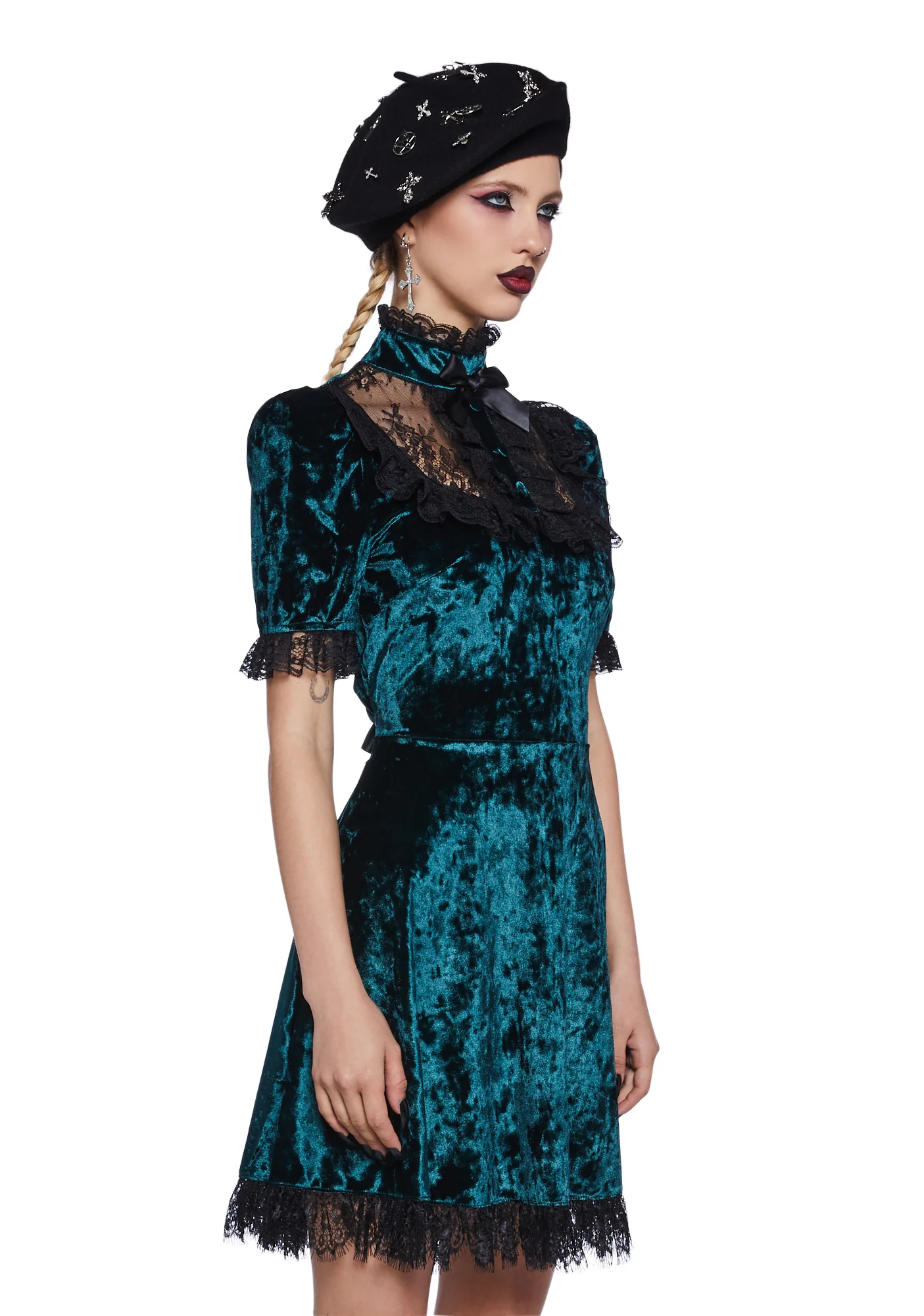 Dread N' Doom Mini Dress - Image 3