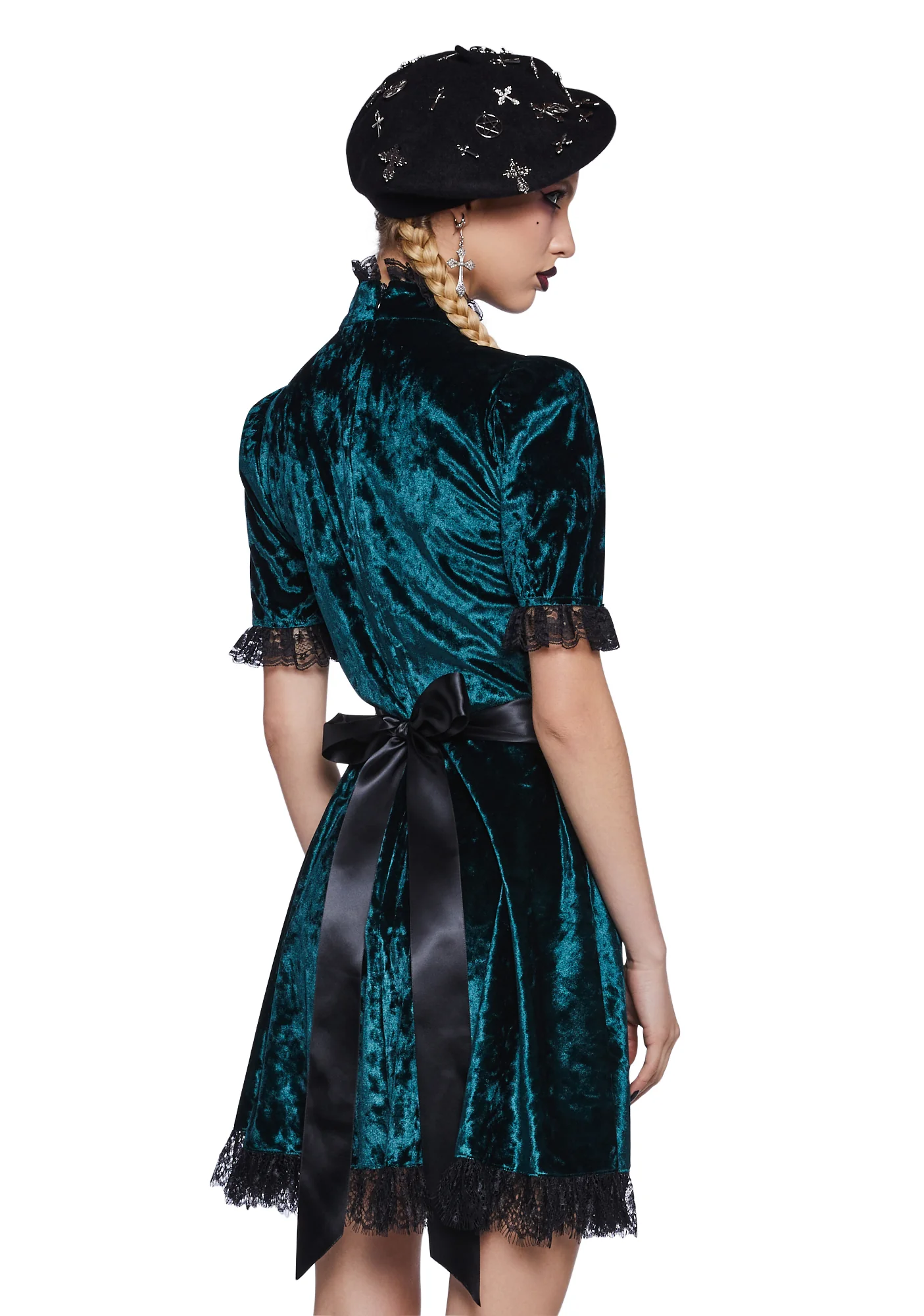 Dread N' Doom Mini Dress - Image 4