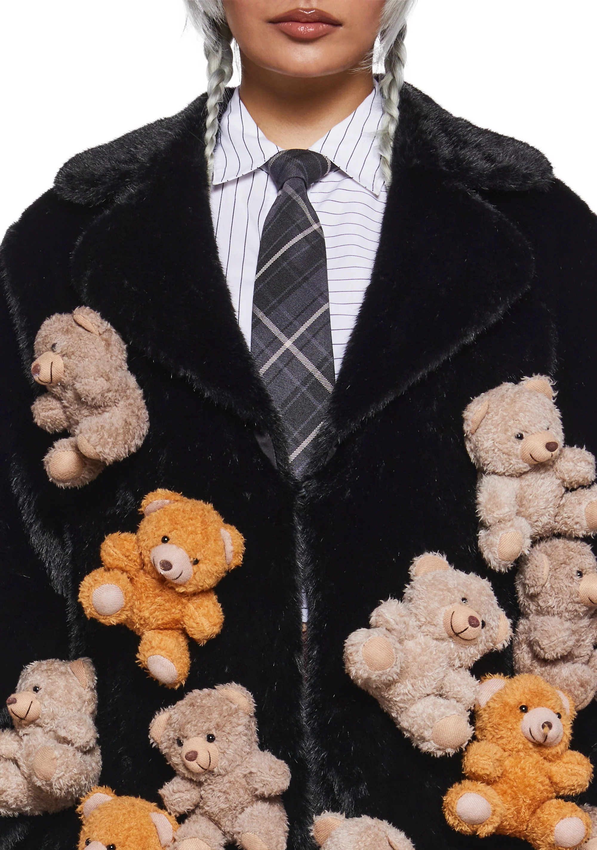 Bear With Me Faux Fur Coat - Image 5