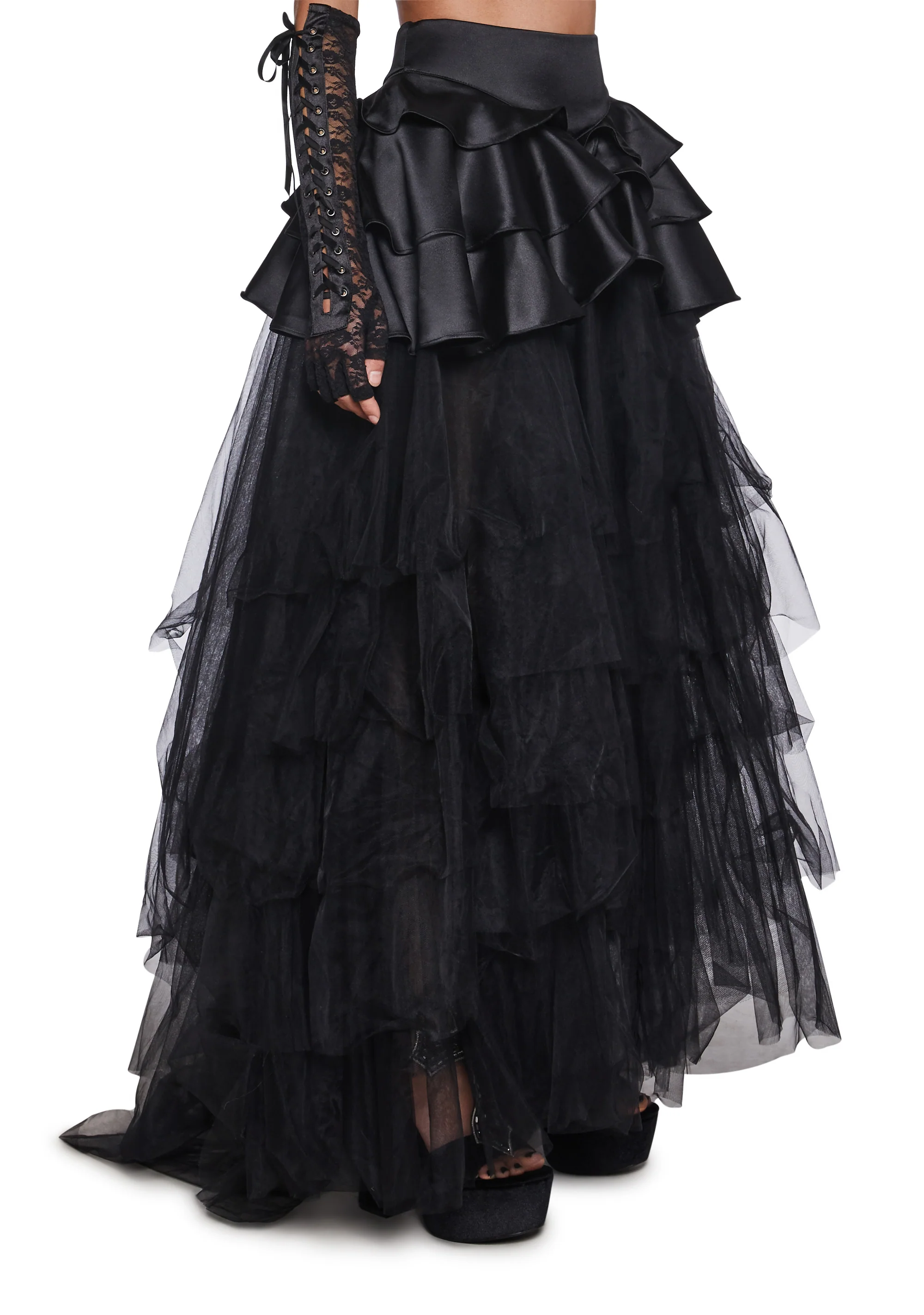 Nocturne Enchantment Maxi Skirt - Image 3