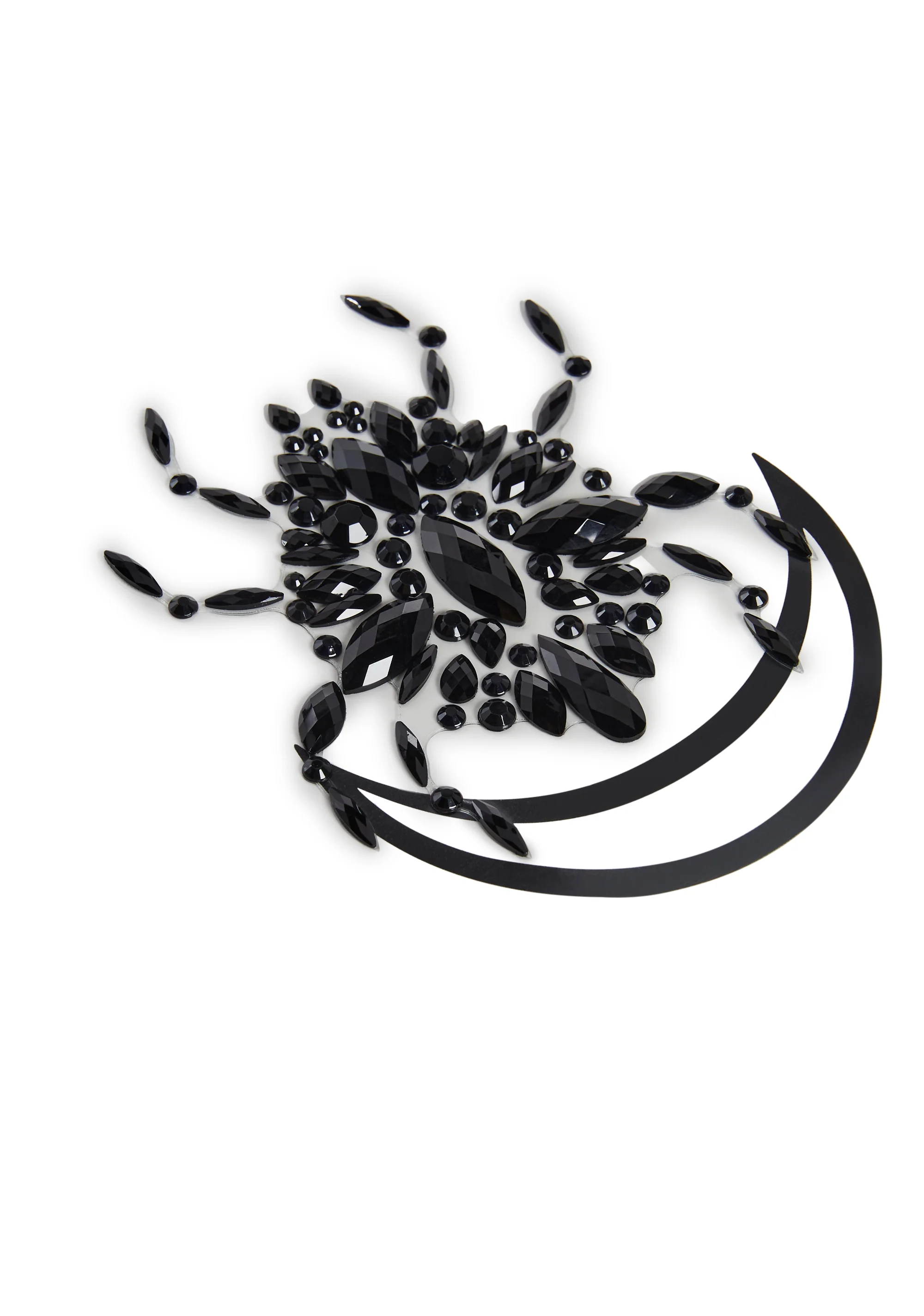 Dream Weaver Spider Rhinestone Pasties - Image 2