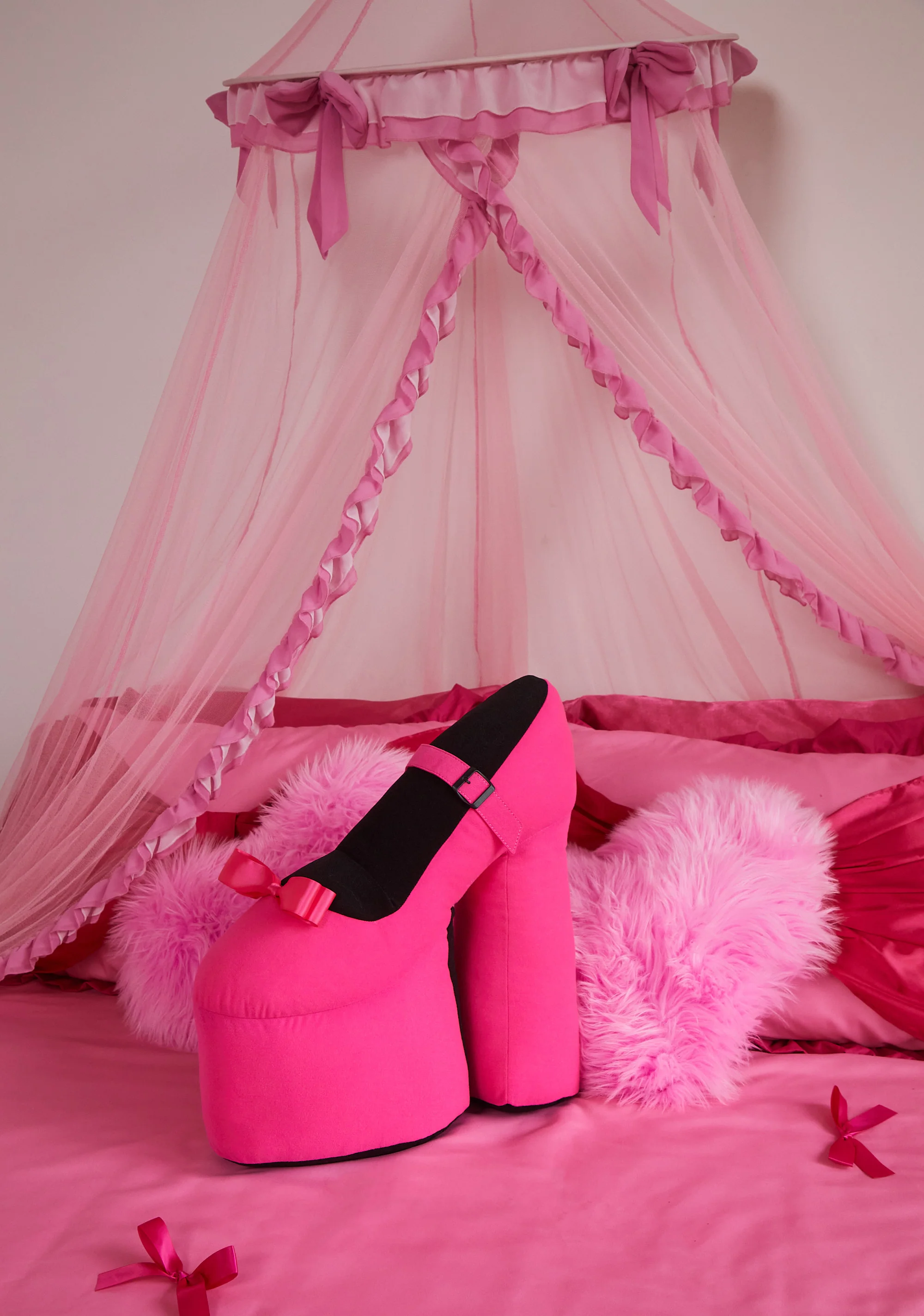 Dreamy Heels Throw Pillow - Image 5