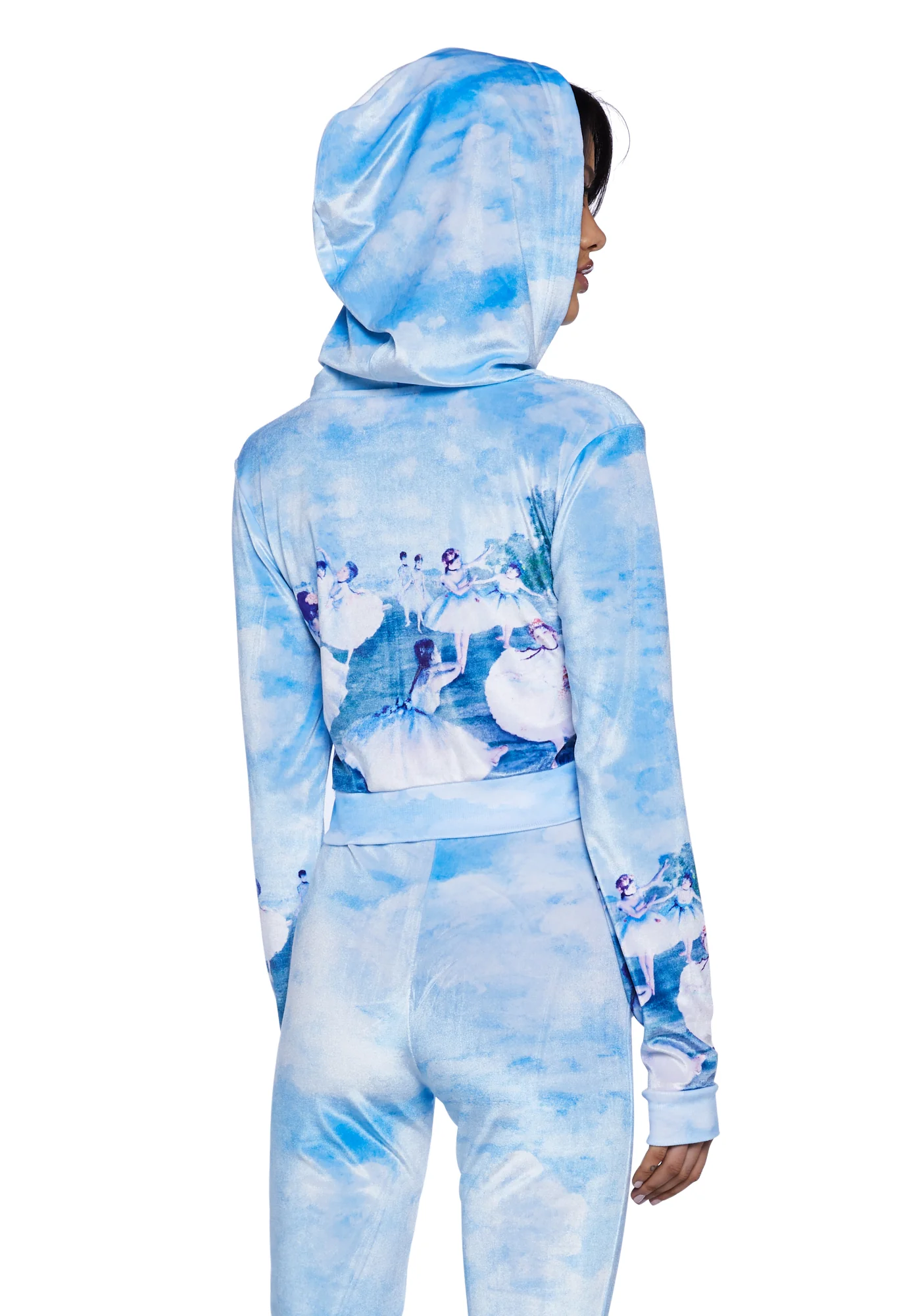 Dress Rehearsal Cropped Hoodie - Image 4