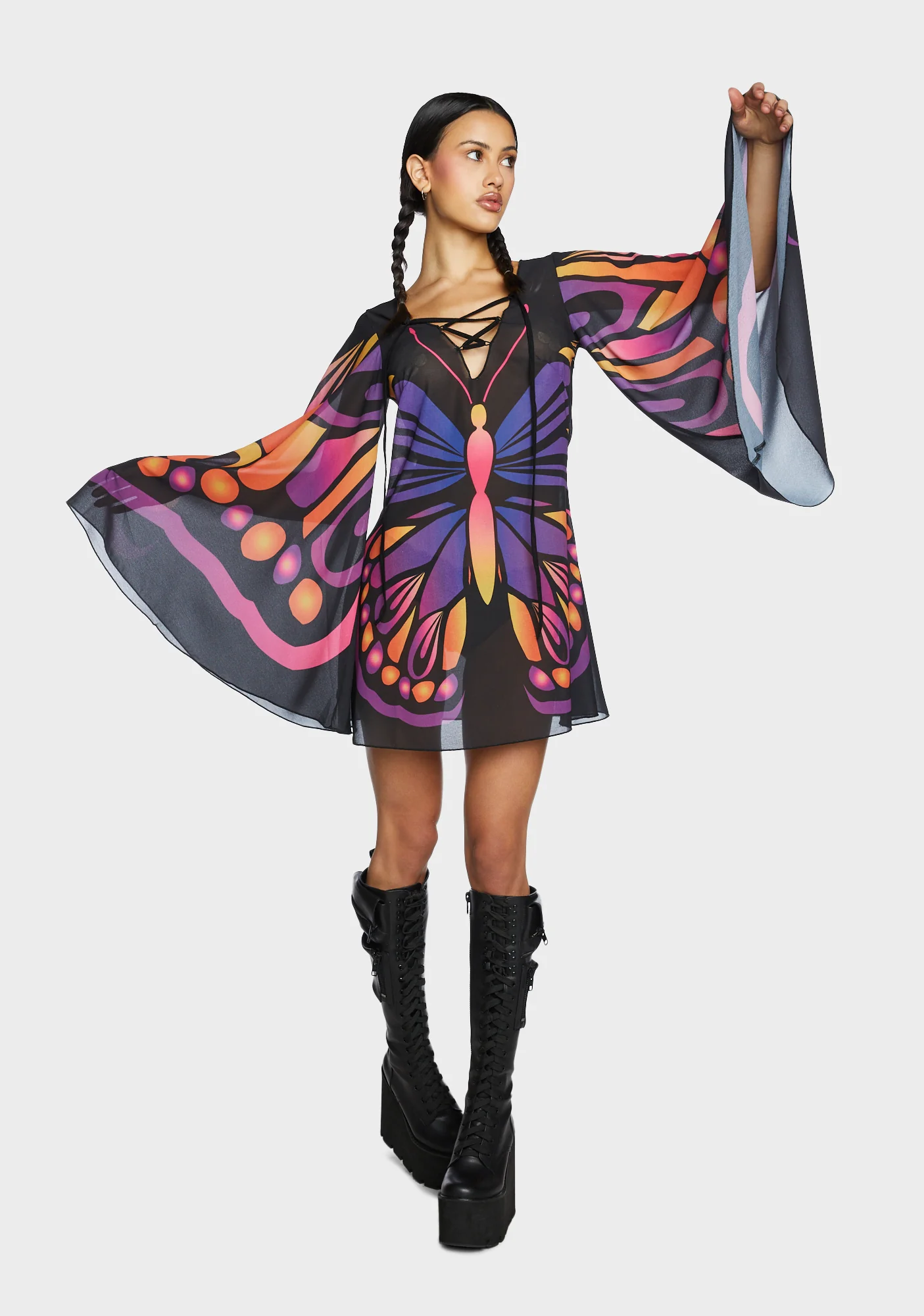 Driftin' Away Mini Dress - Image 2