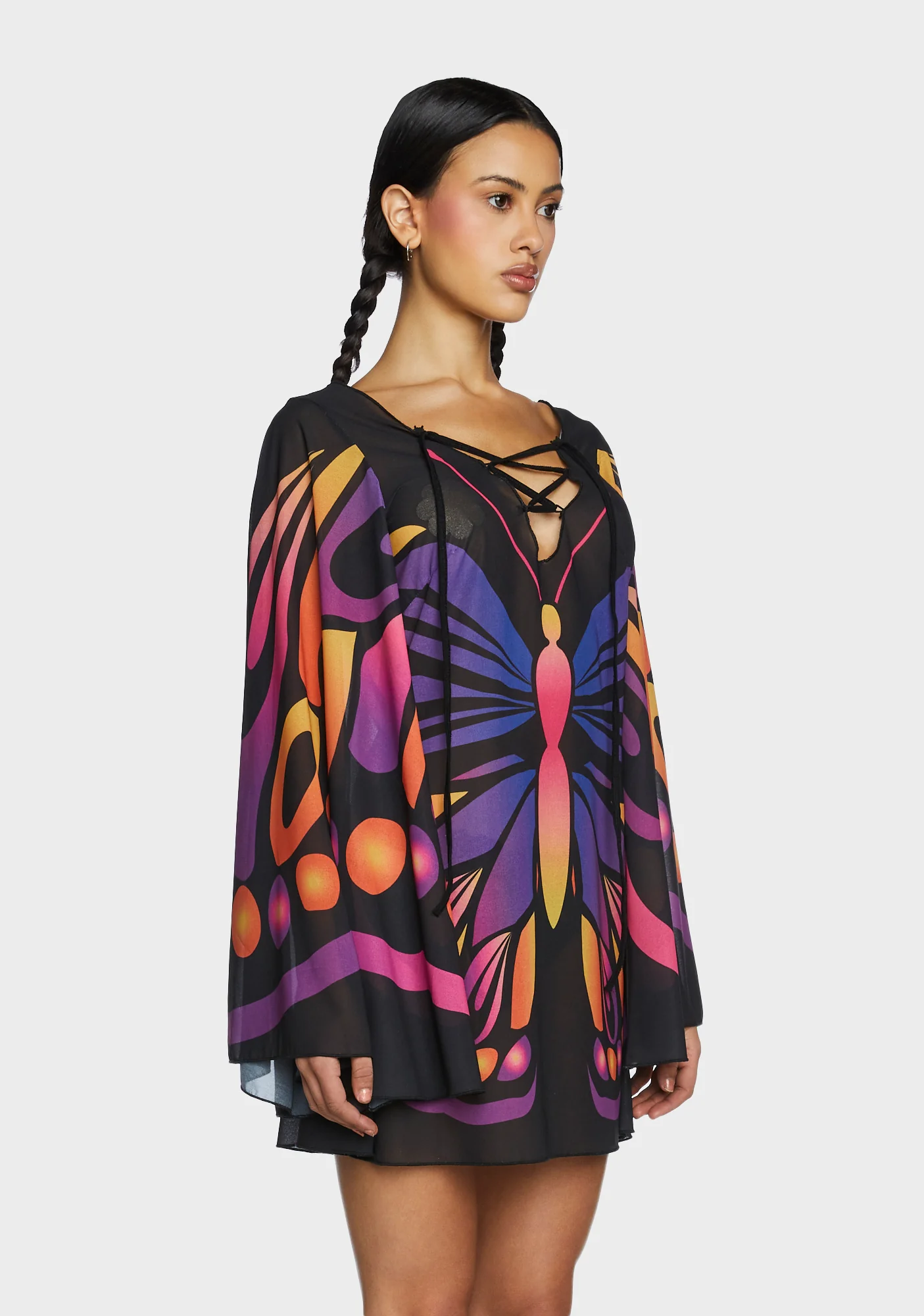 Driftin' Away Mini Dress - Image 3