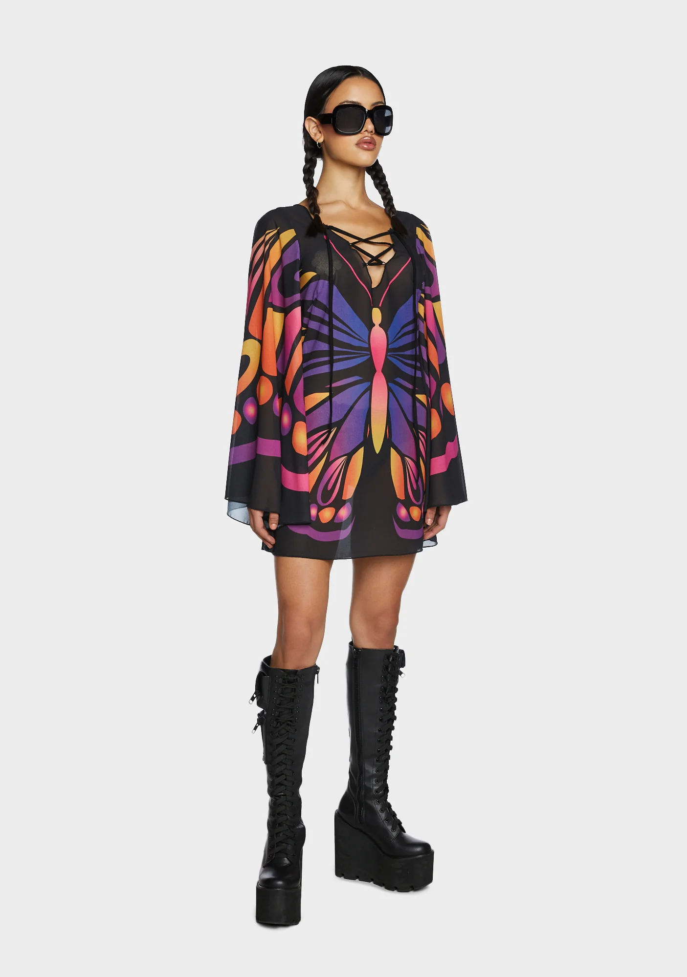 Driftin' Away Mini Dress - Image 6