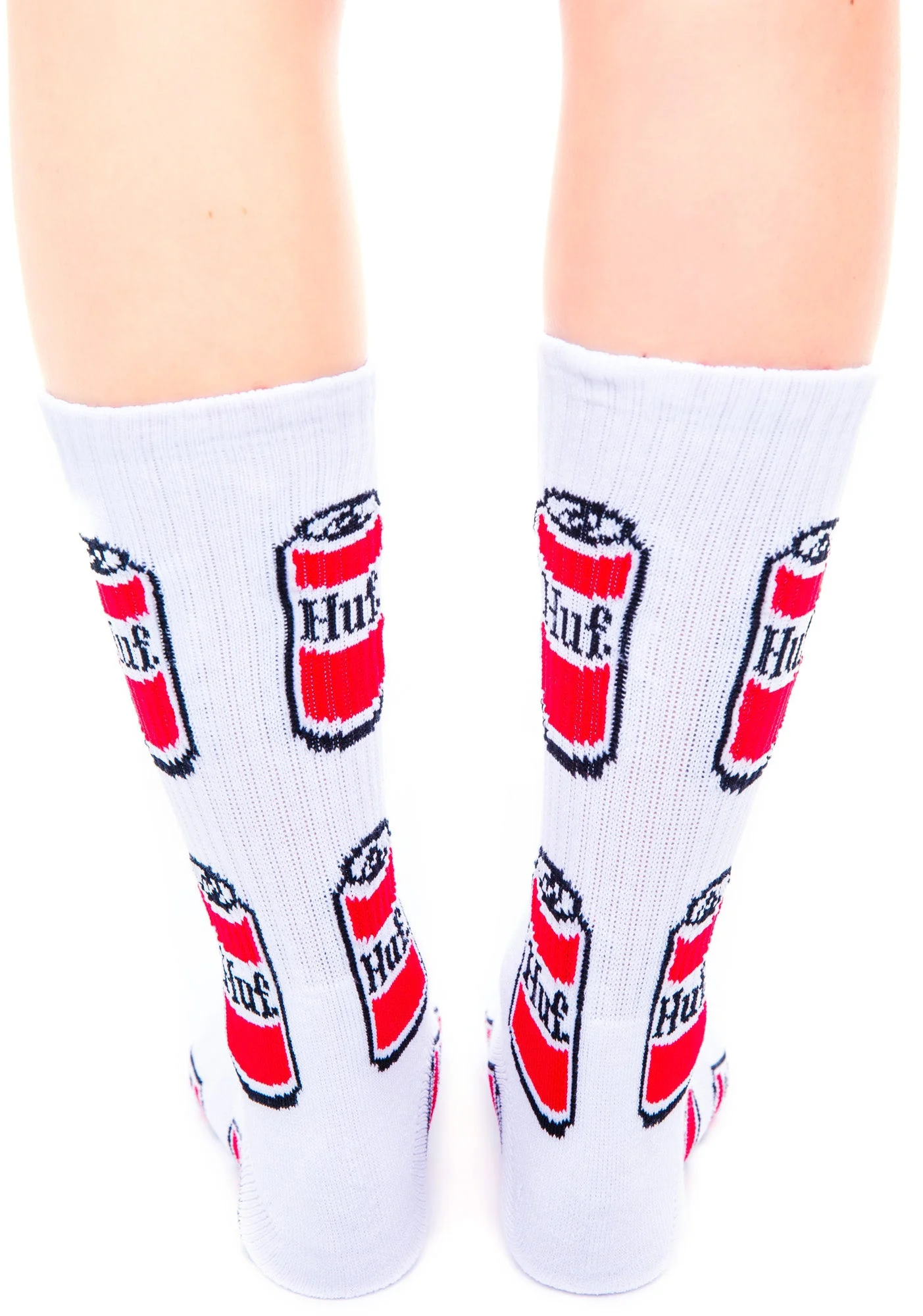Drink Up Crew Sock - Black - Image 9