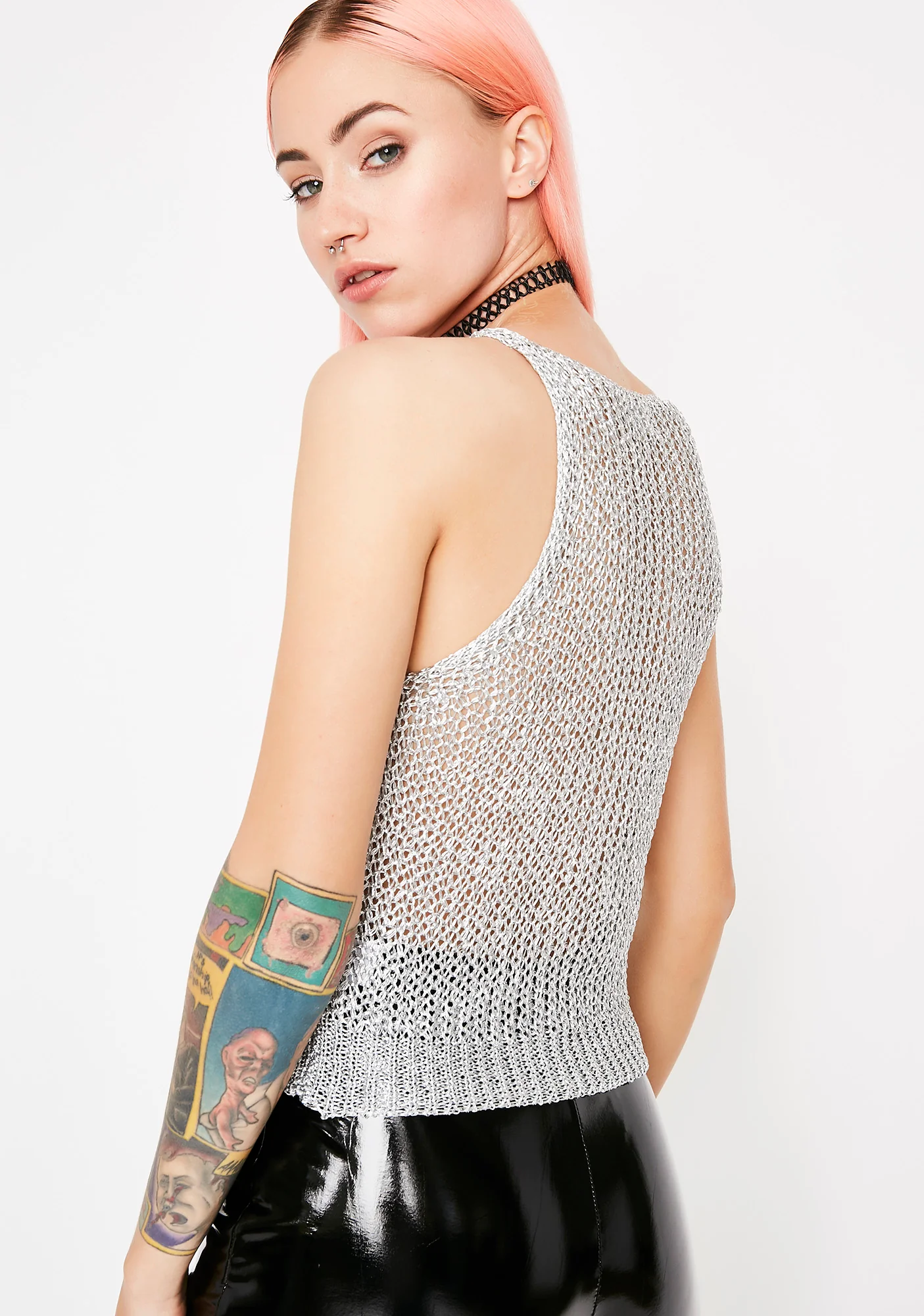 Drippin' In Riches Mesh Tank - Image 4