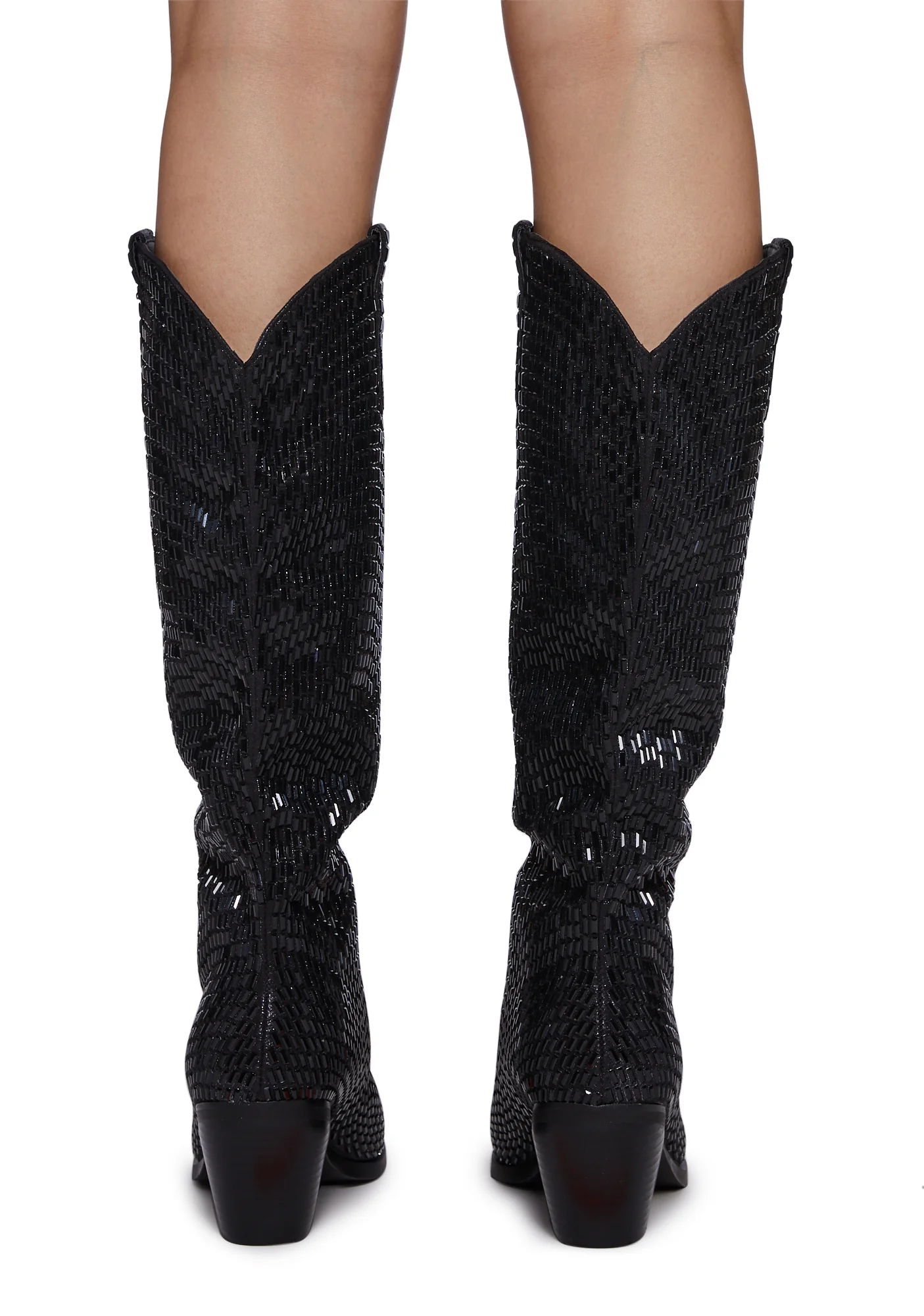 Driven Rhinestone Cowboy Boots - Image 4