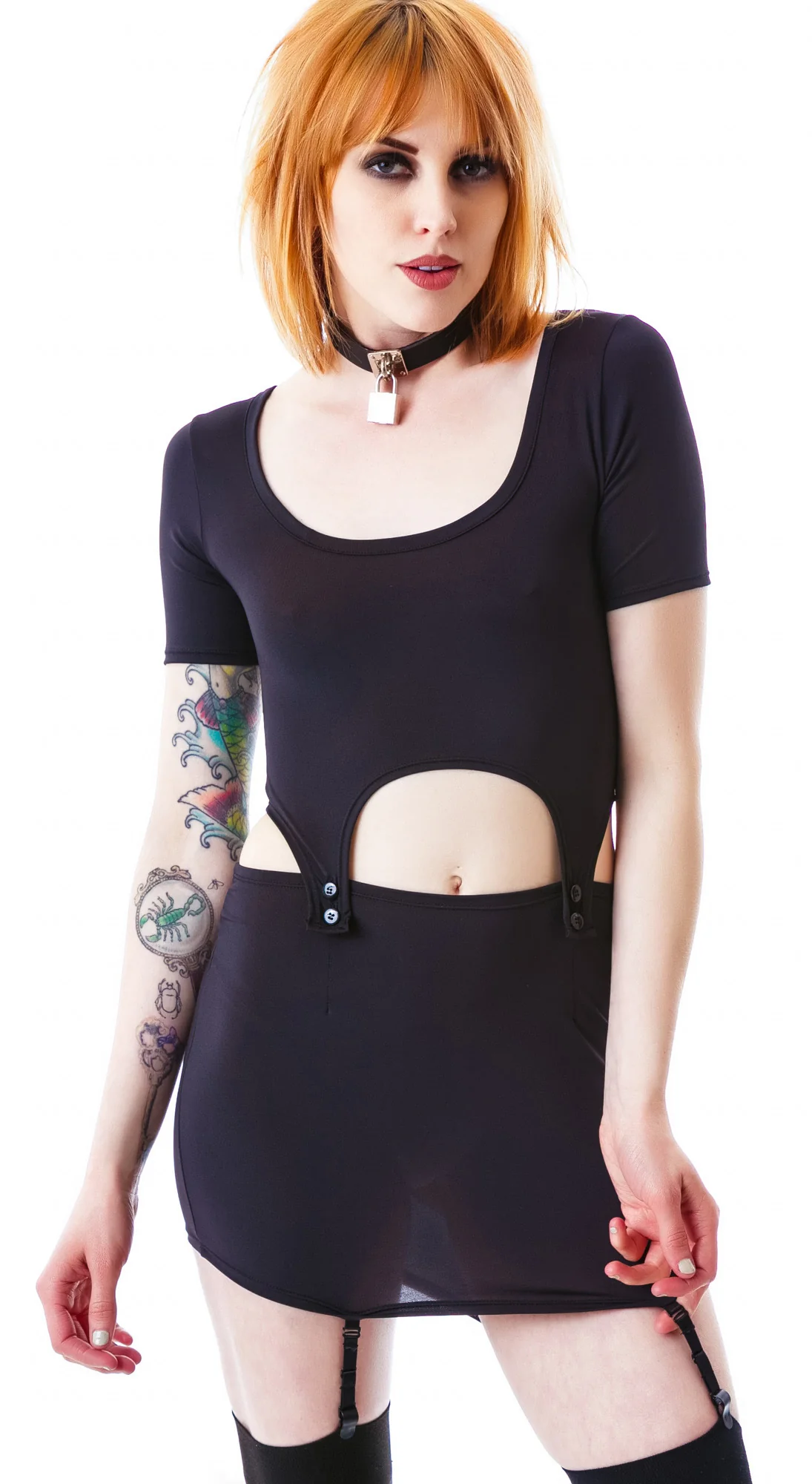 Drop Top Suspender Dress - Image 4