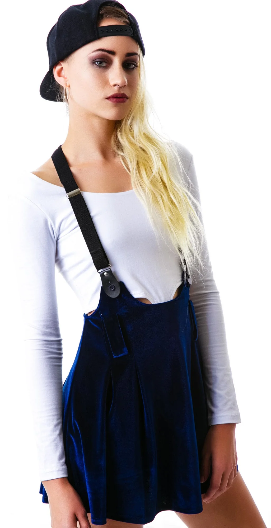Dropout Skirt - Blue - Image 7