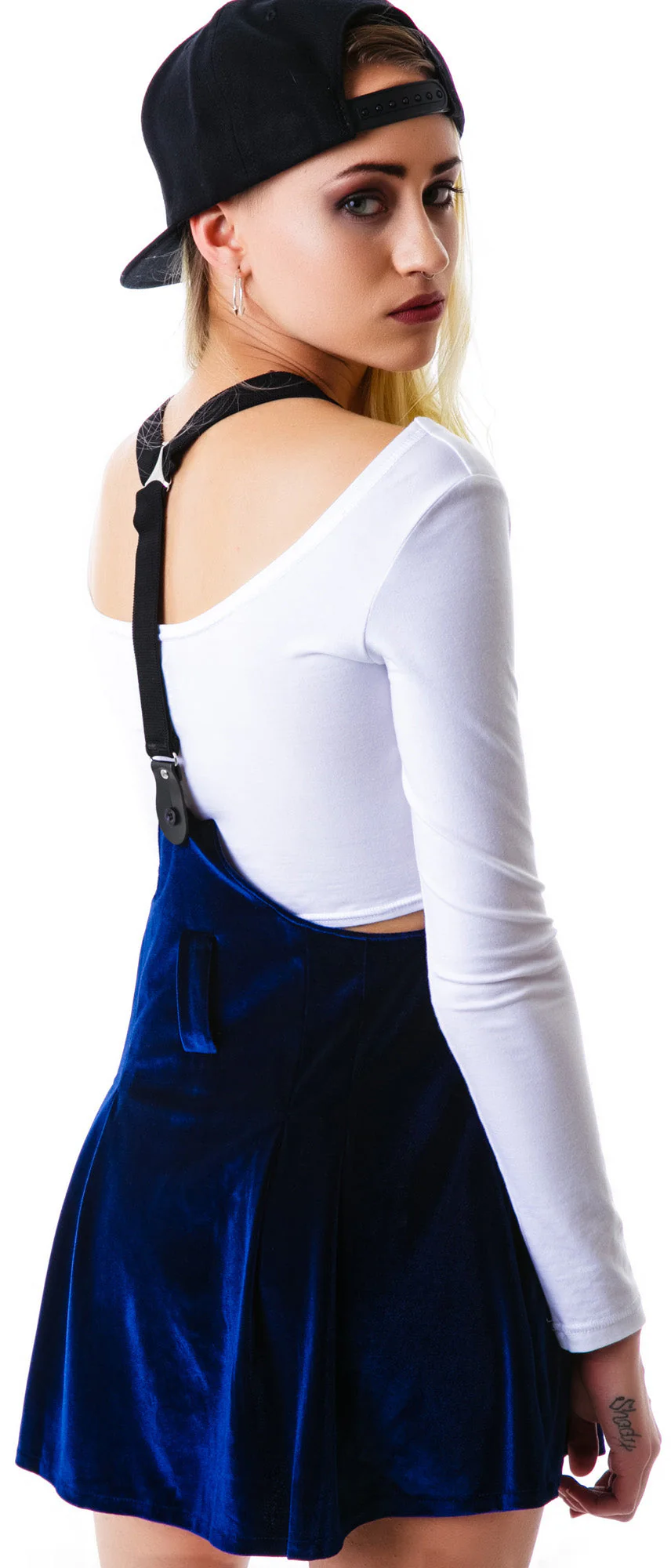 Dropout Skirt - Blue - Image 8