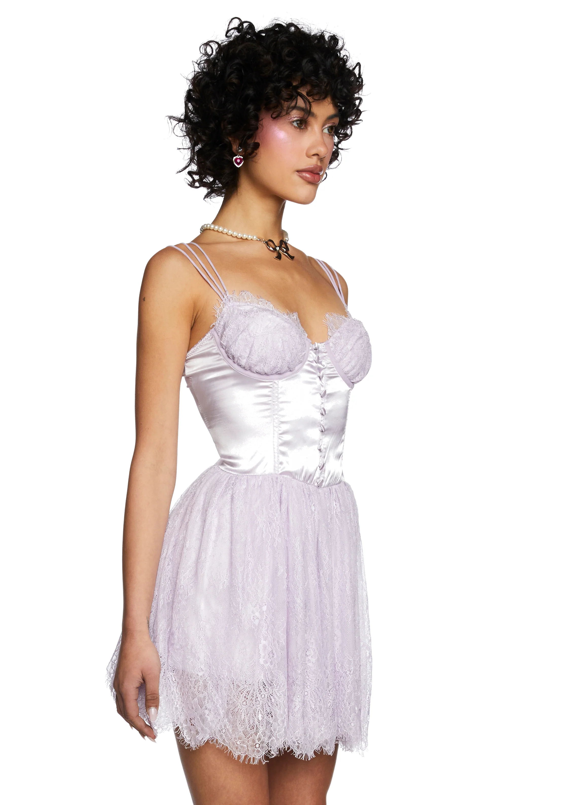 Duchess Desires Mini Dress - Image 3