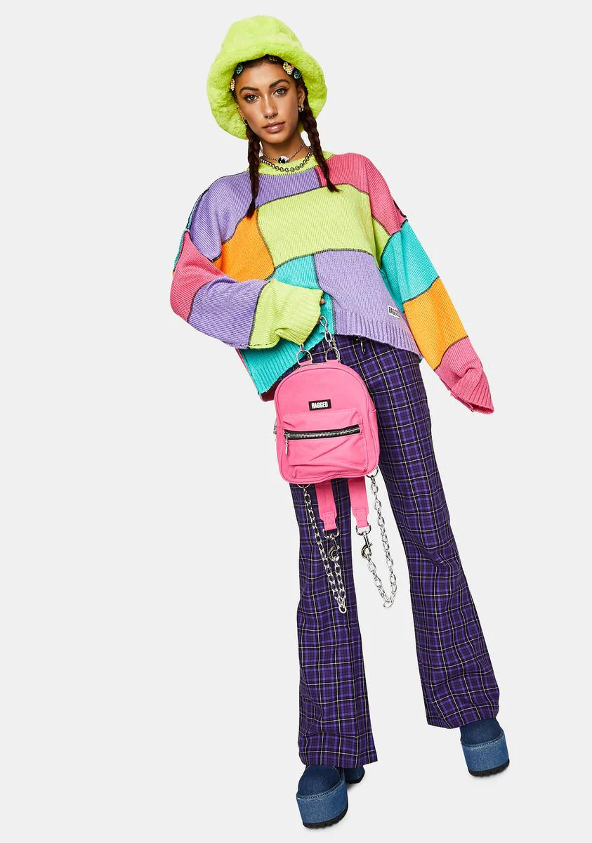 Dunce Colorblock Knit Sweater - Image 3