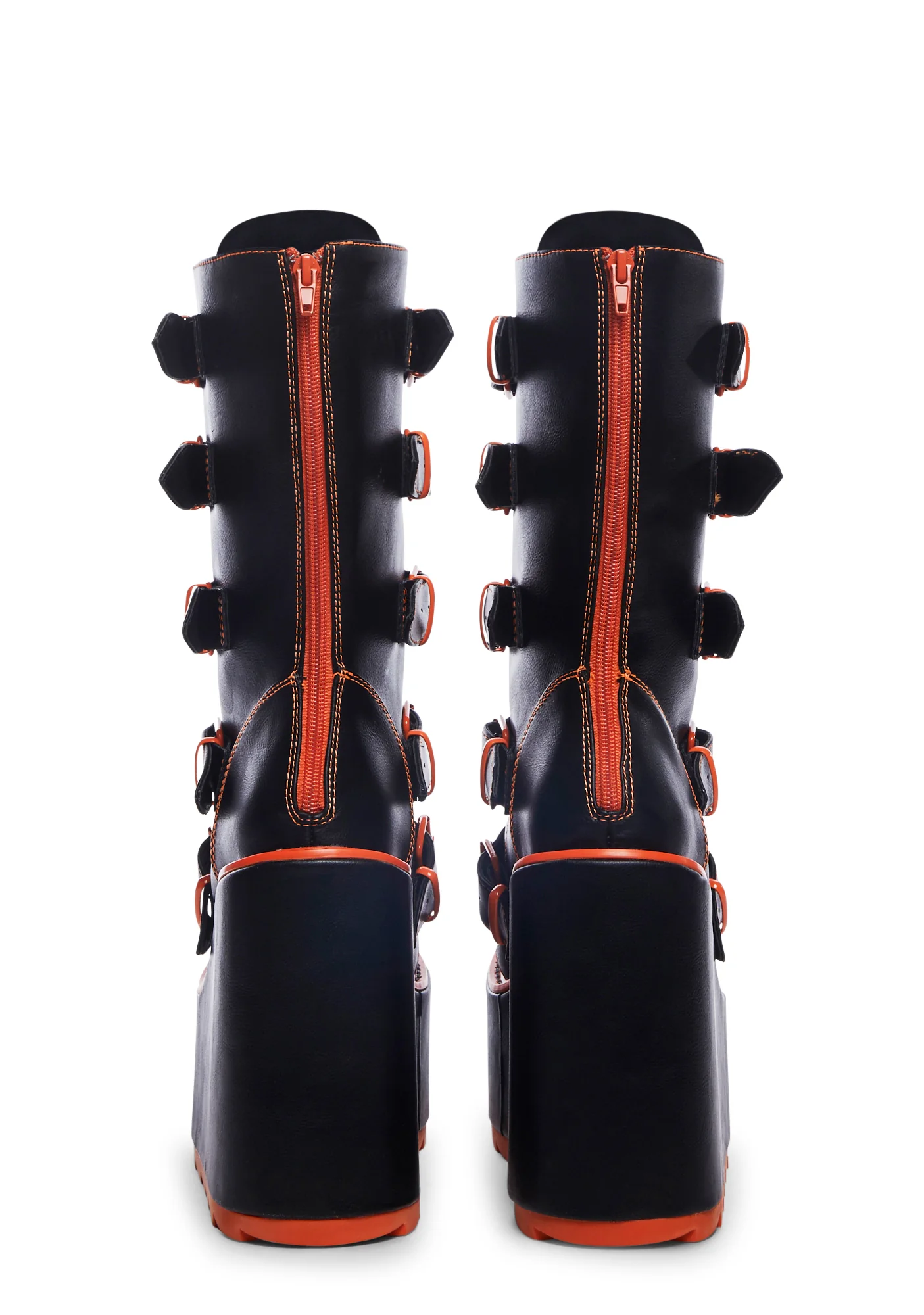 Dune Jack O'Lantern Platform Boots - Image 4