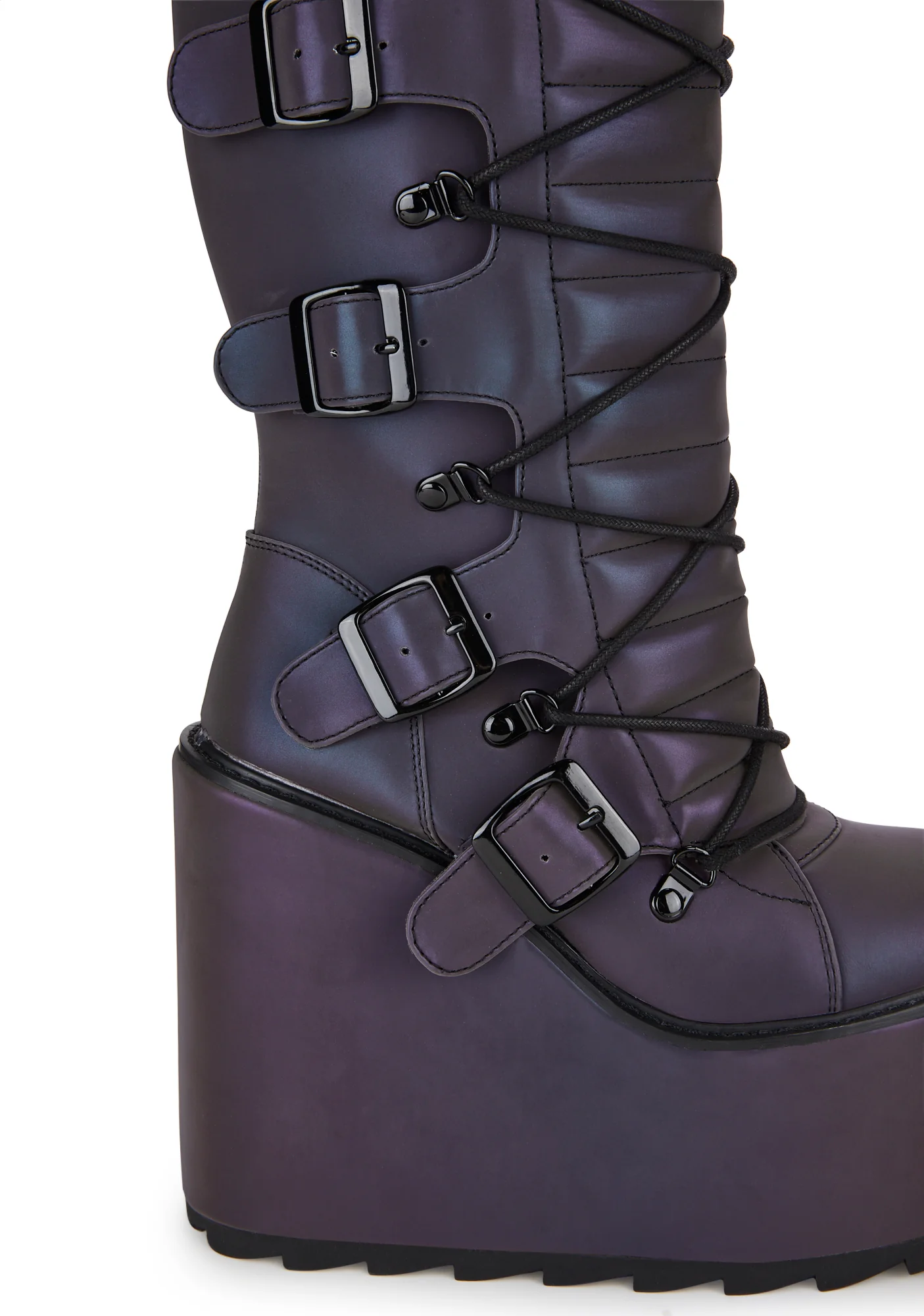 Dune Moto Platform Boots - Reflective - Image 2