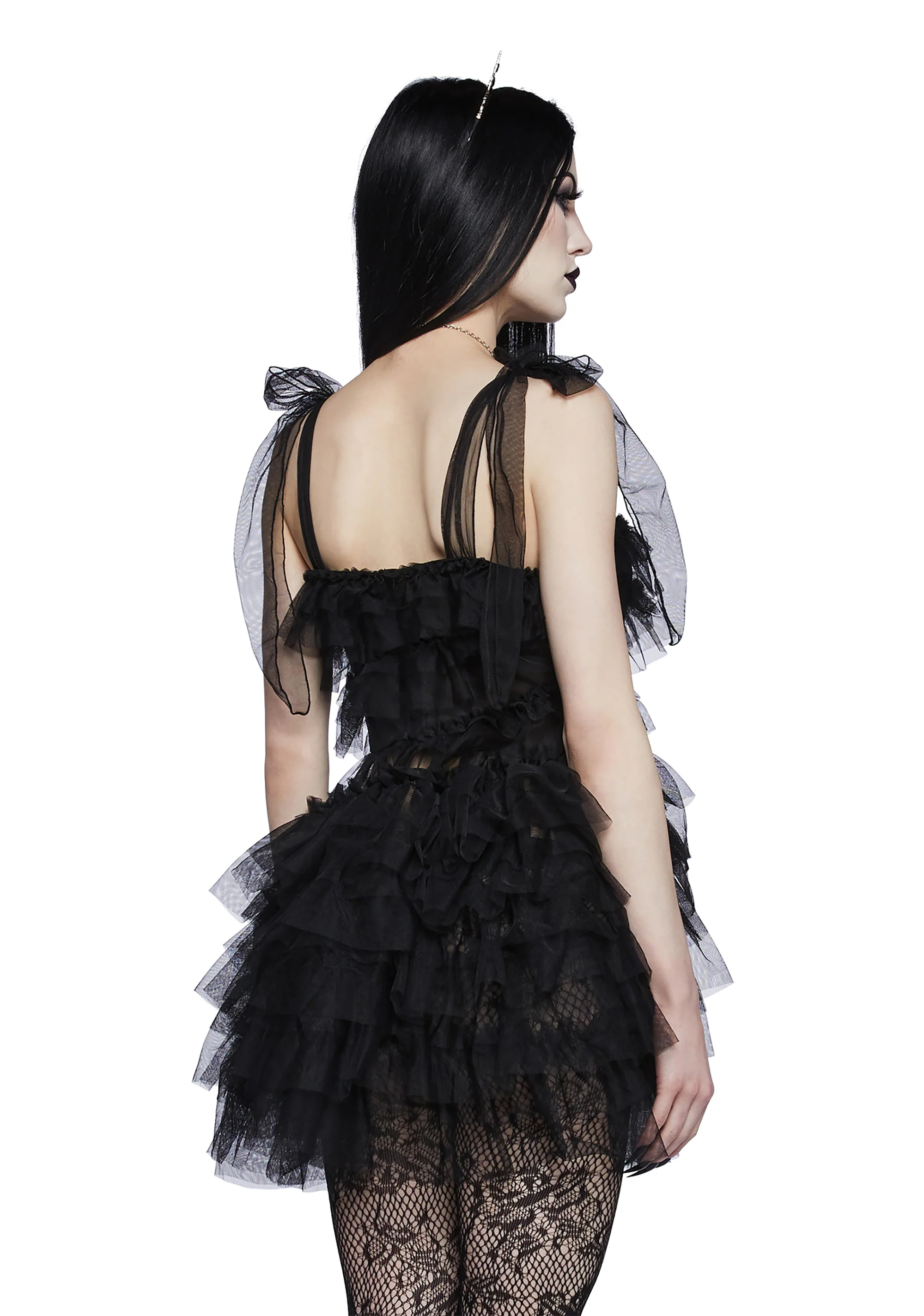 Dusk Devotions Babydoll Dress - Image 4