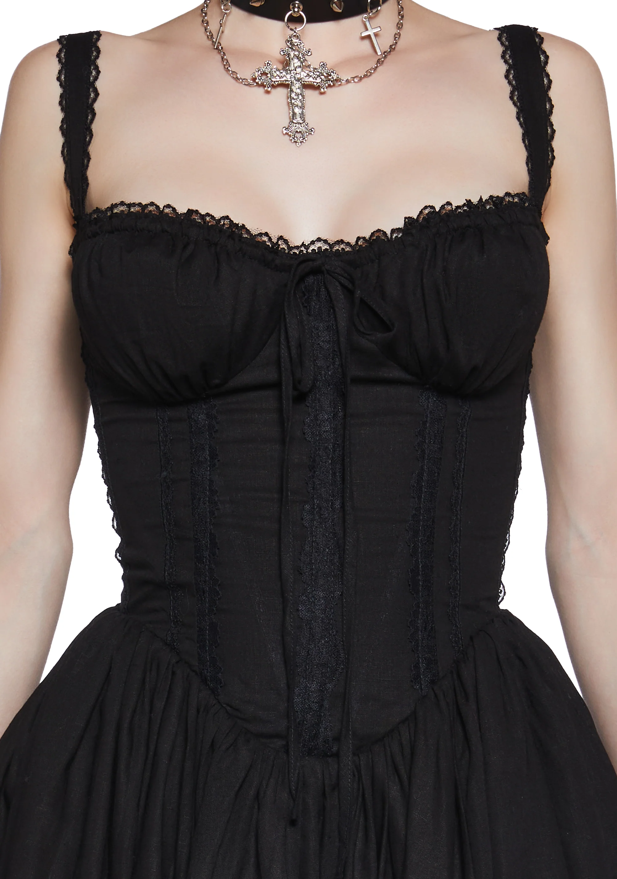 Dusk Romance Mini Dress - Image 5
