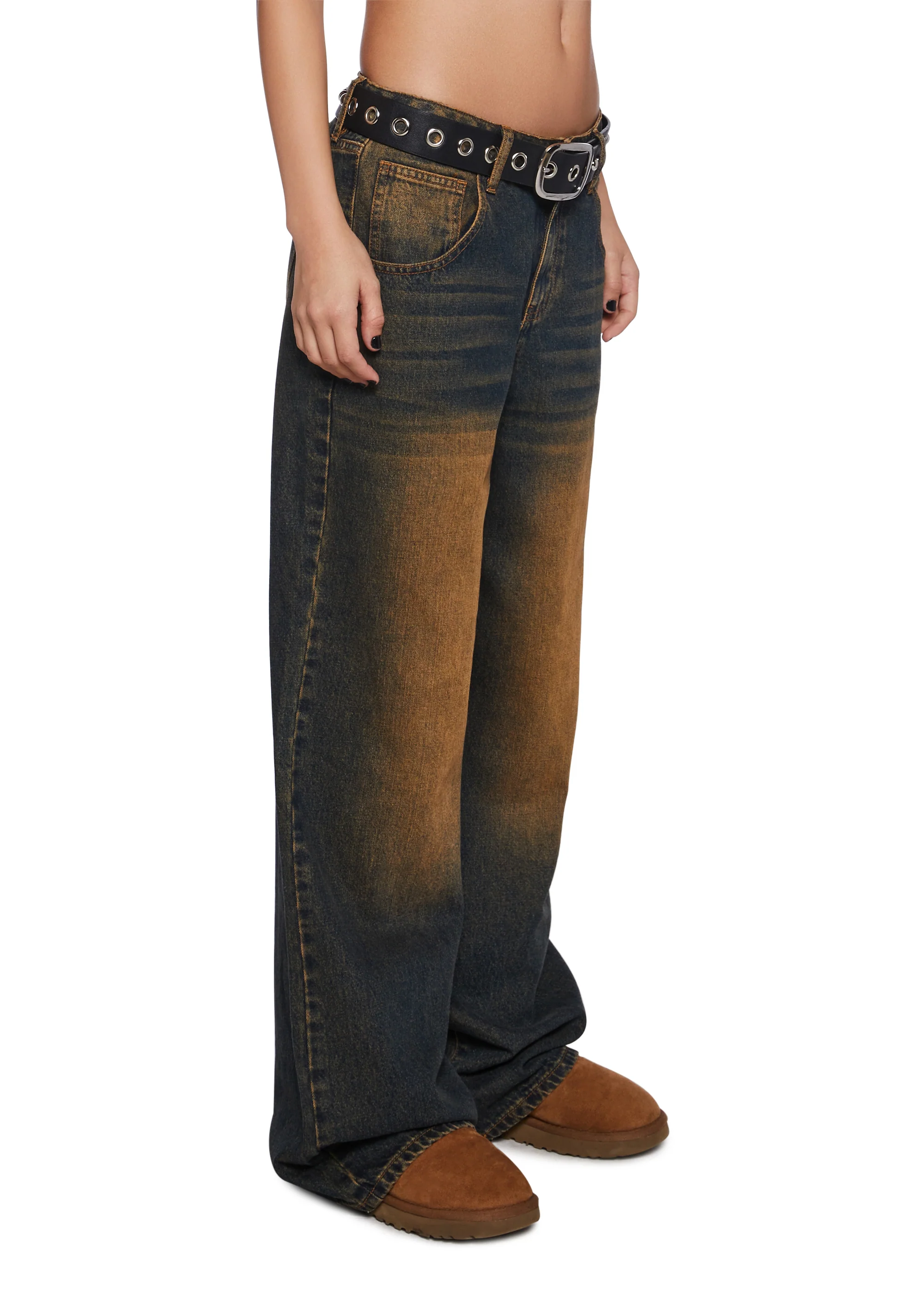 Dusted Dreams Wide Leg Jeans - Image 3