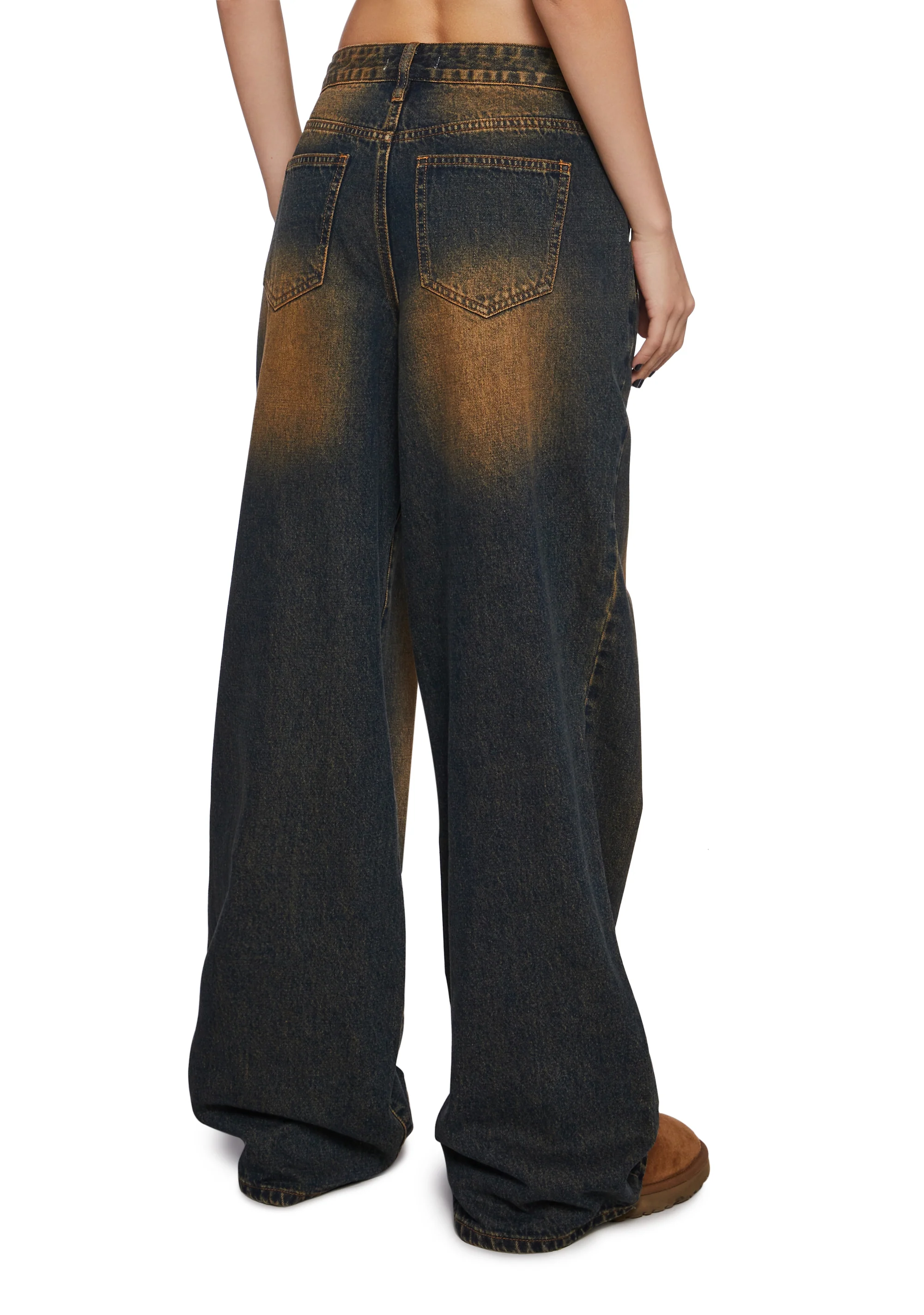 Dusted Dreams Wide Leg Jeans - Image 4