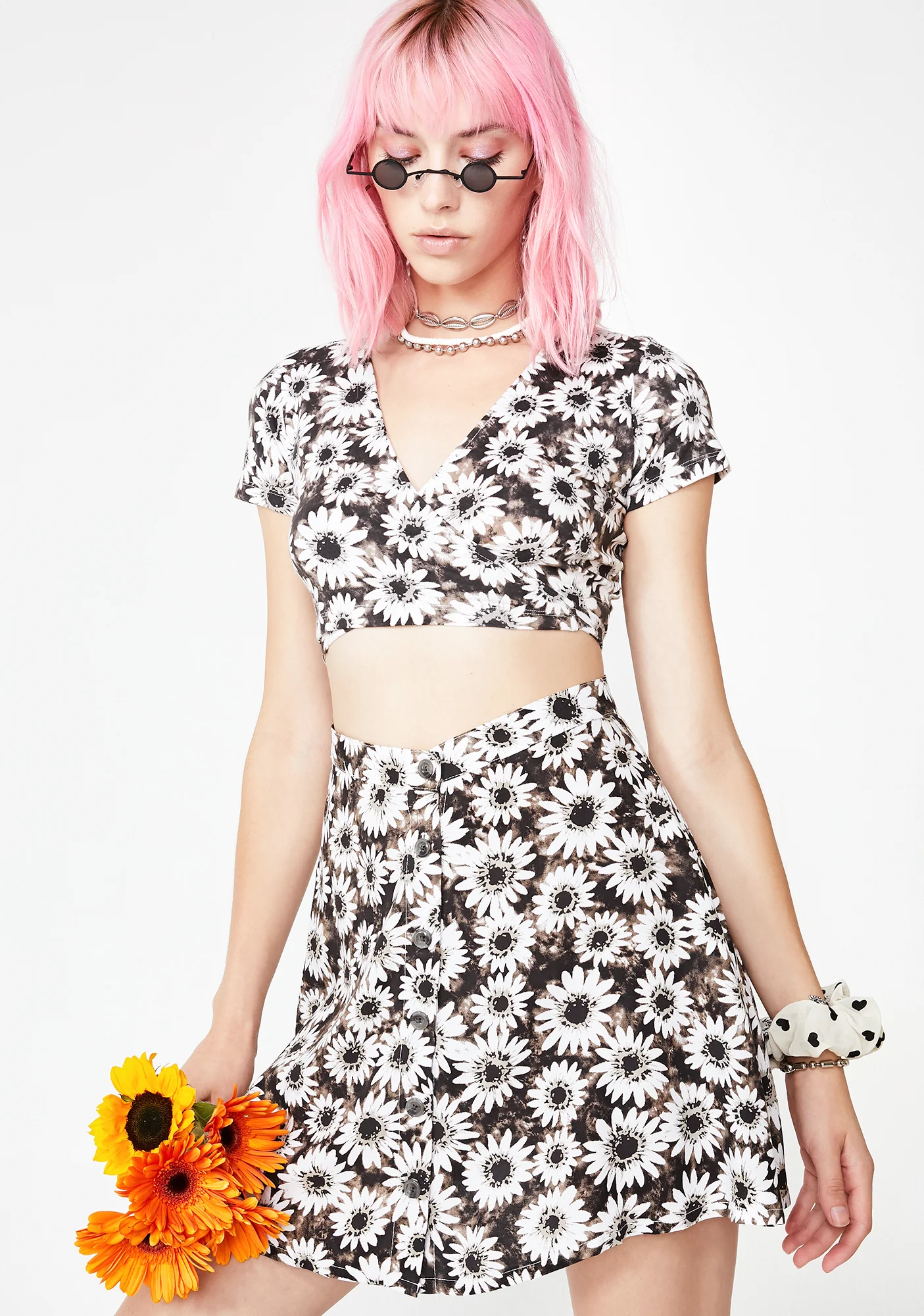 Dyed Daisy Andrea Skirt - Image 2