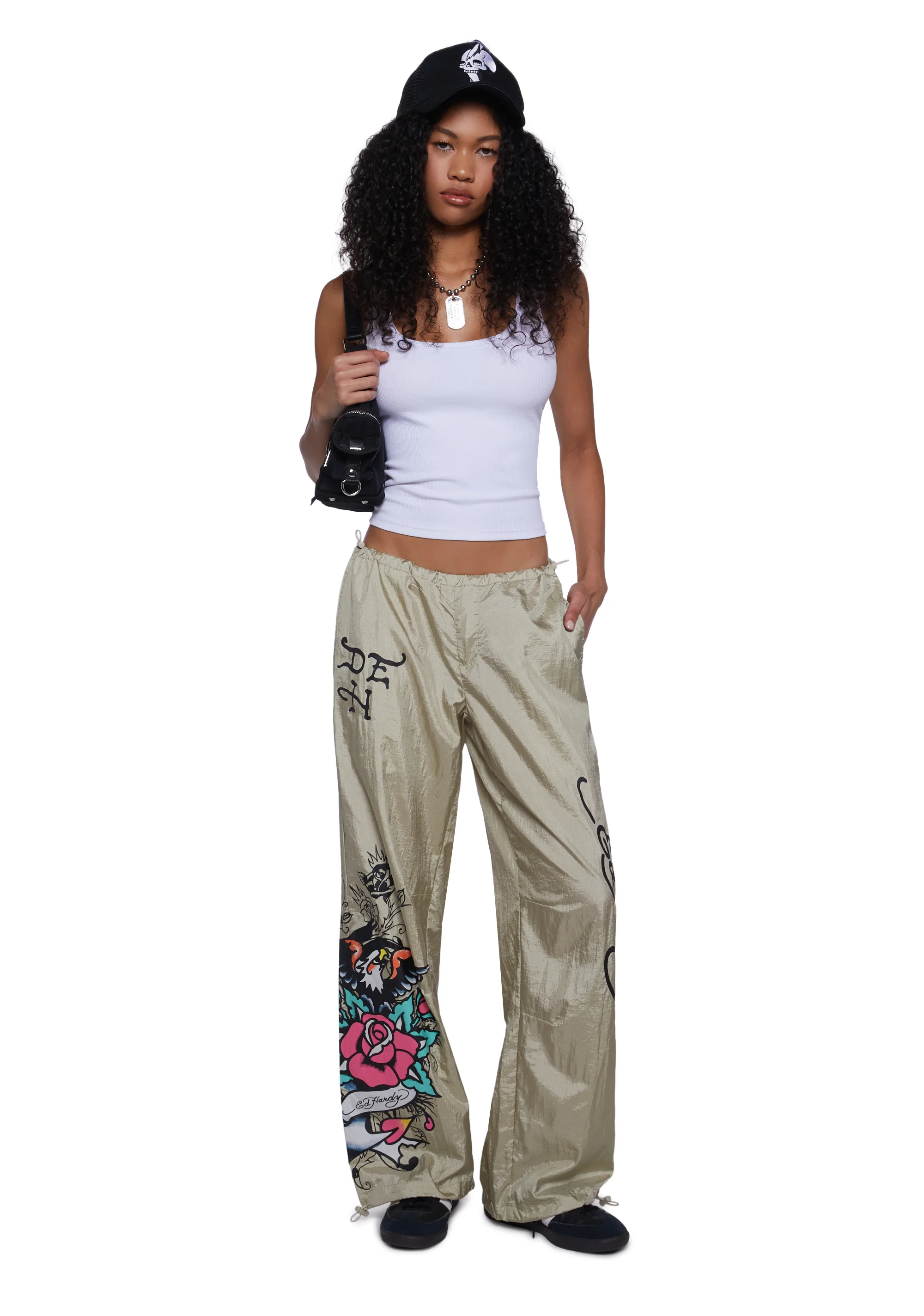 Eagle Anchor Nylon Pants - Image 2