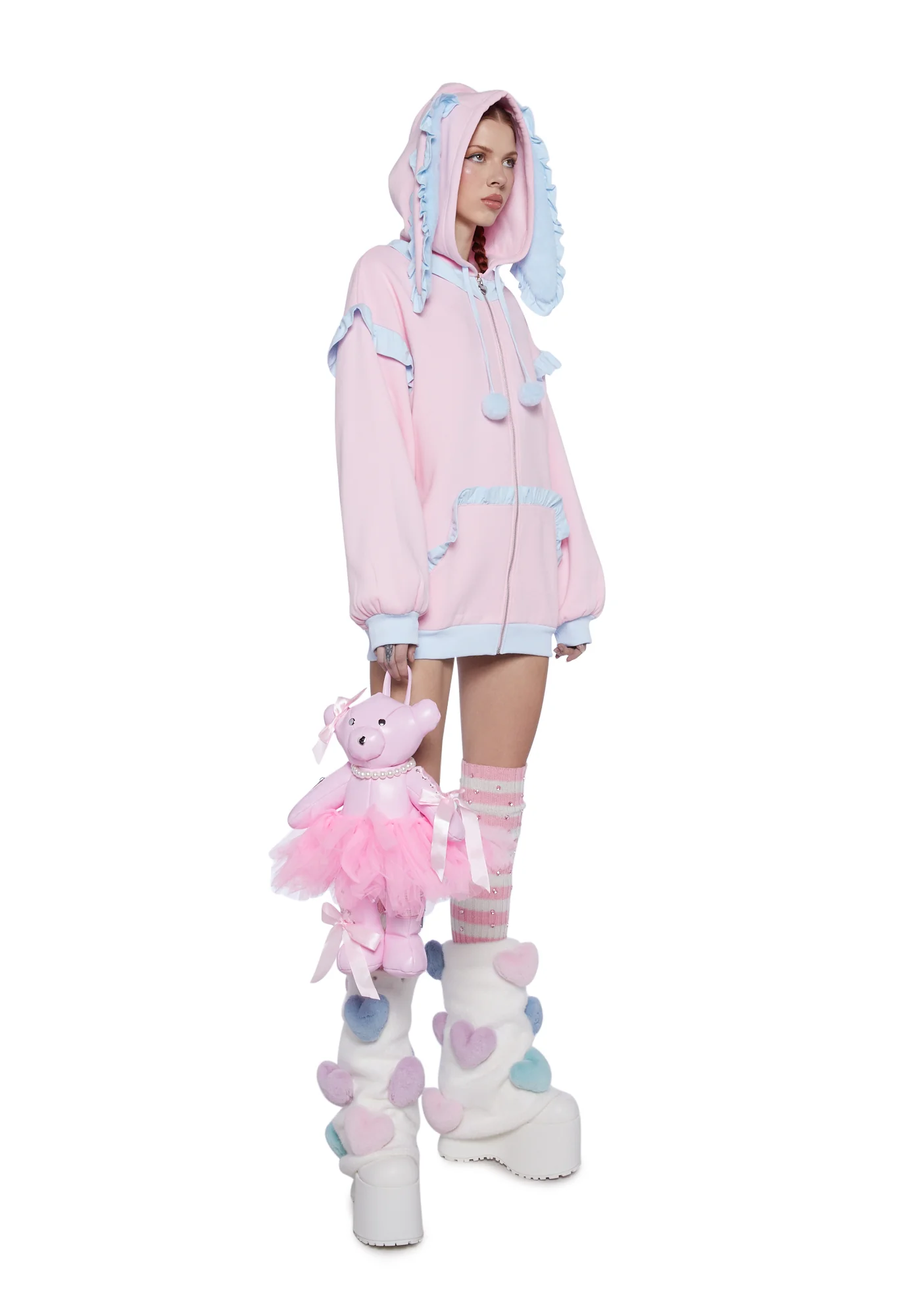 Ear-resistible Whispers Oversized Hoodie - Image 2