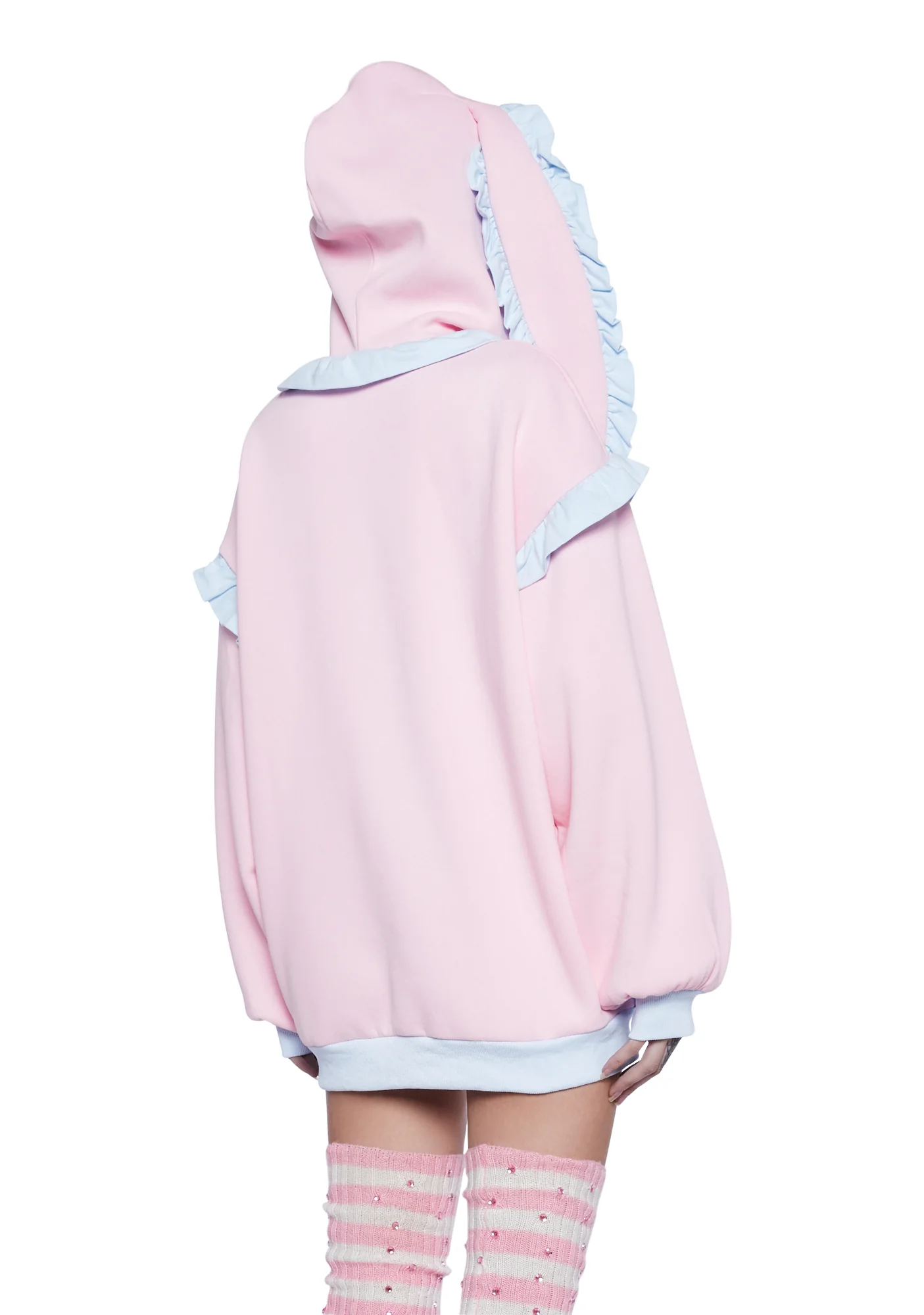 Ear-resistible Whispers Oversized Hoodie - Image 4