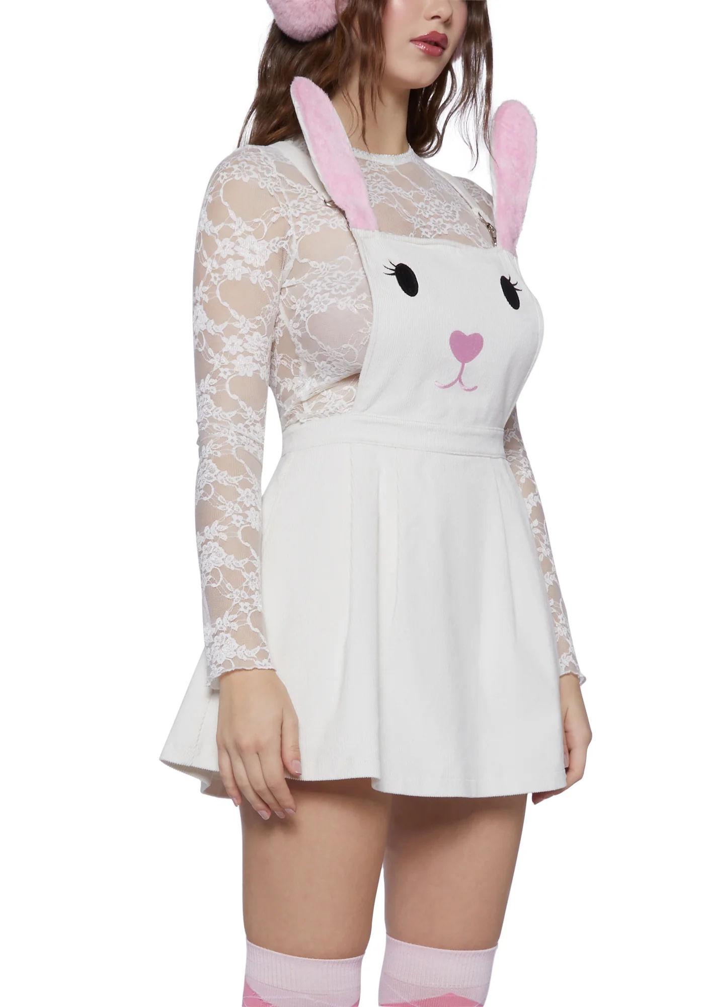 Ears To You Pinafore Dress - Image 5