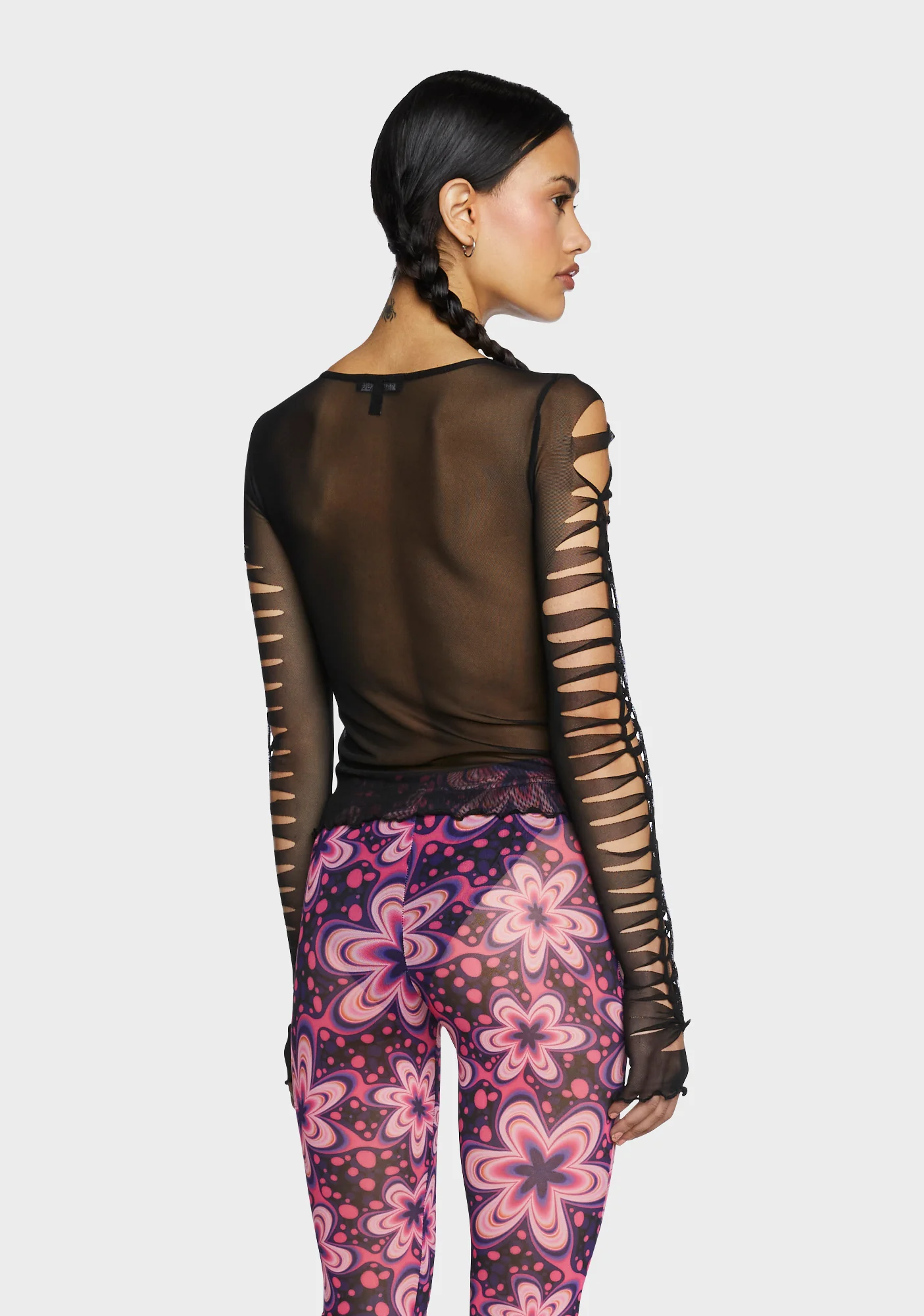 Earthly Elements Mesh Top - Image 4