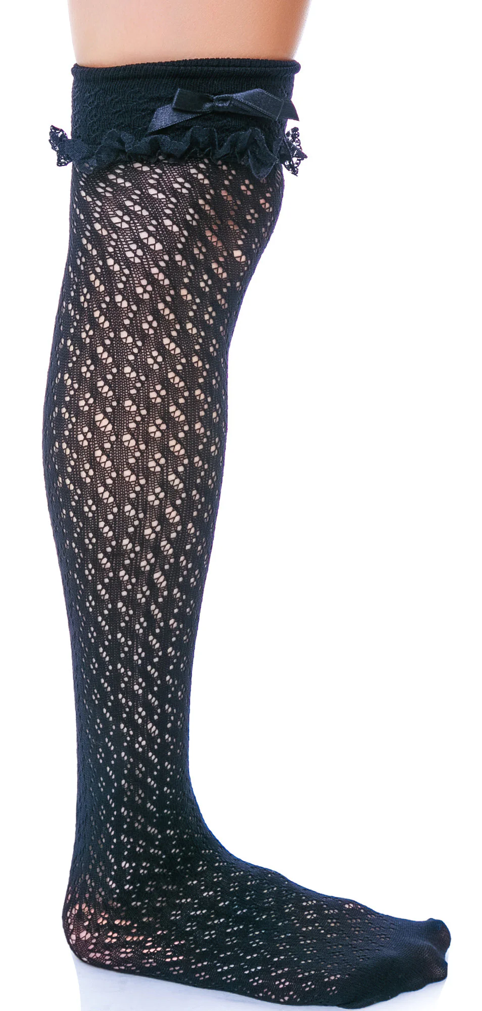 Easy A Thigh Highs - White - Image 4