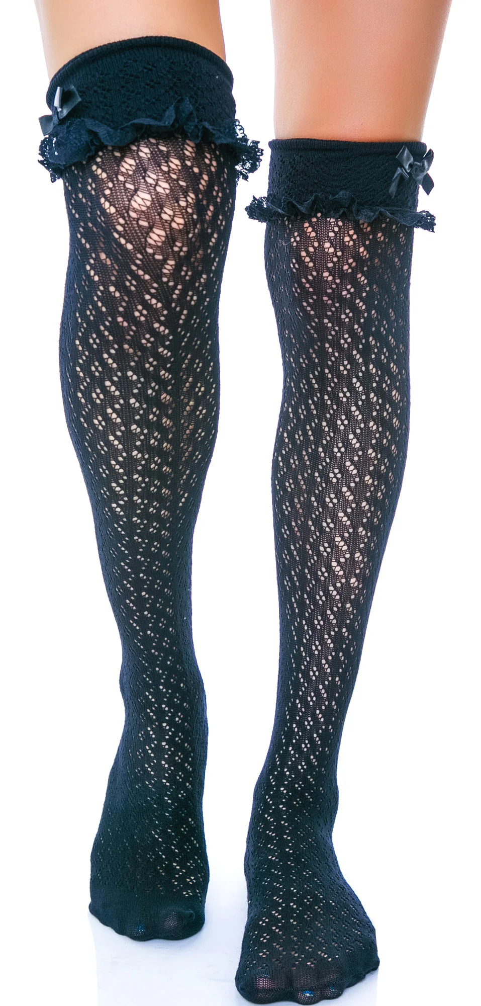 Easy A Thigh Highs - White - Image 5