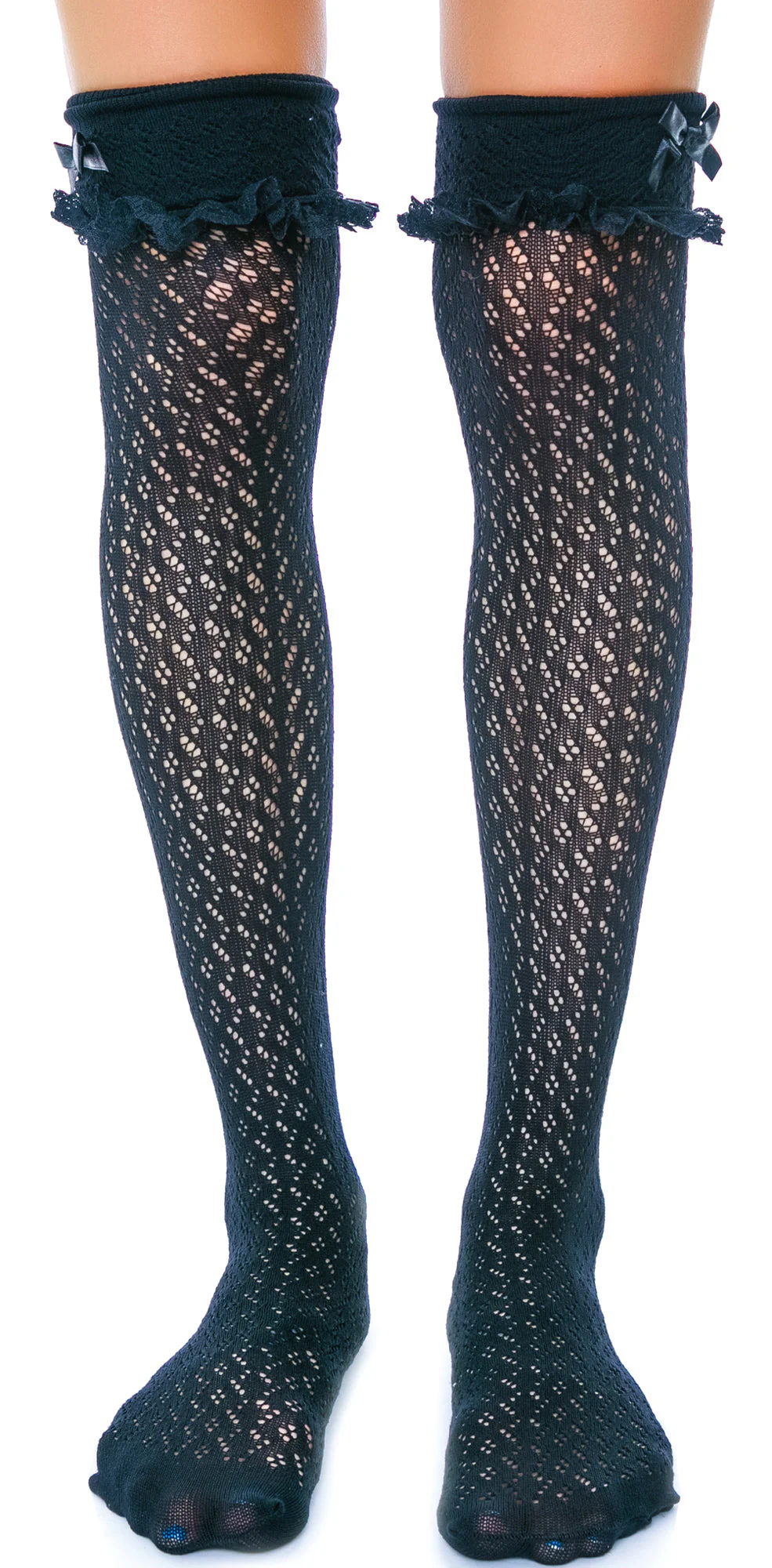 Easy A Thigh Highs - White - Image 8