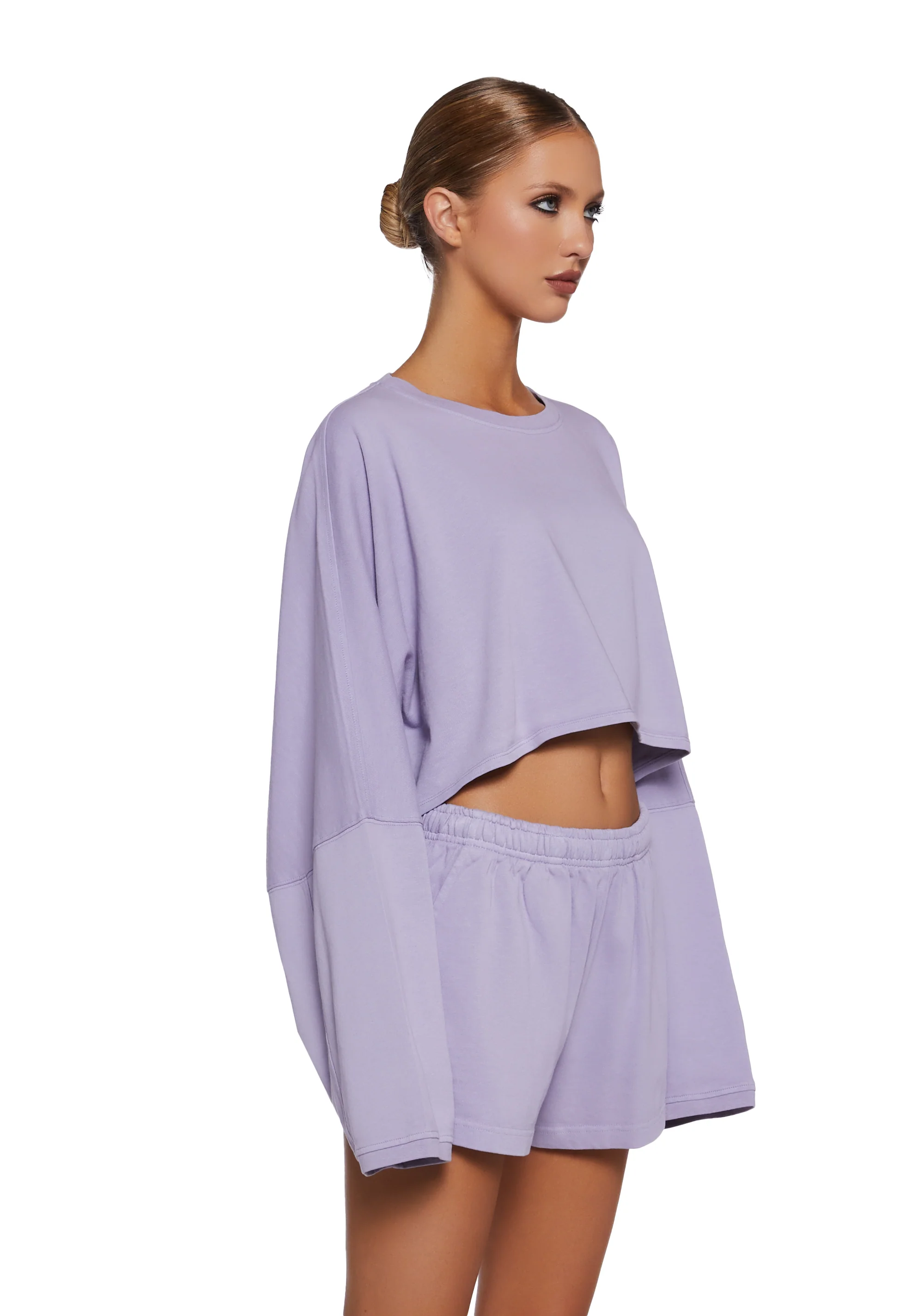Easy Loving Long Sleeve Crop Top - Image 3