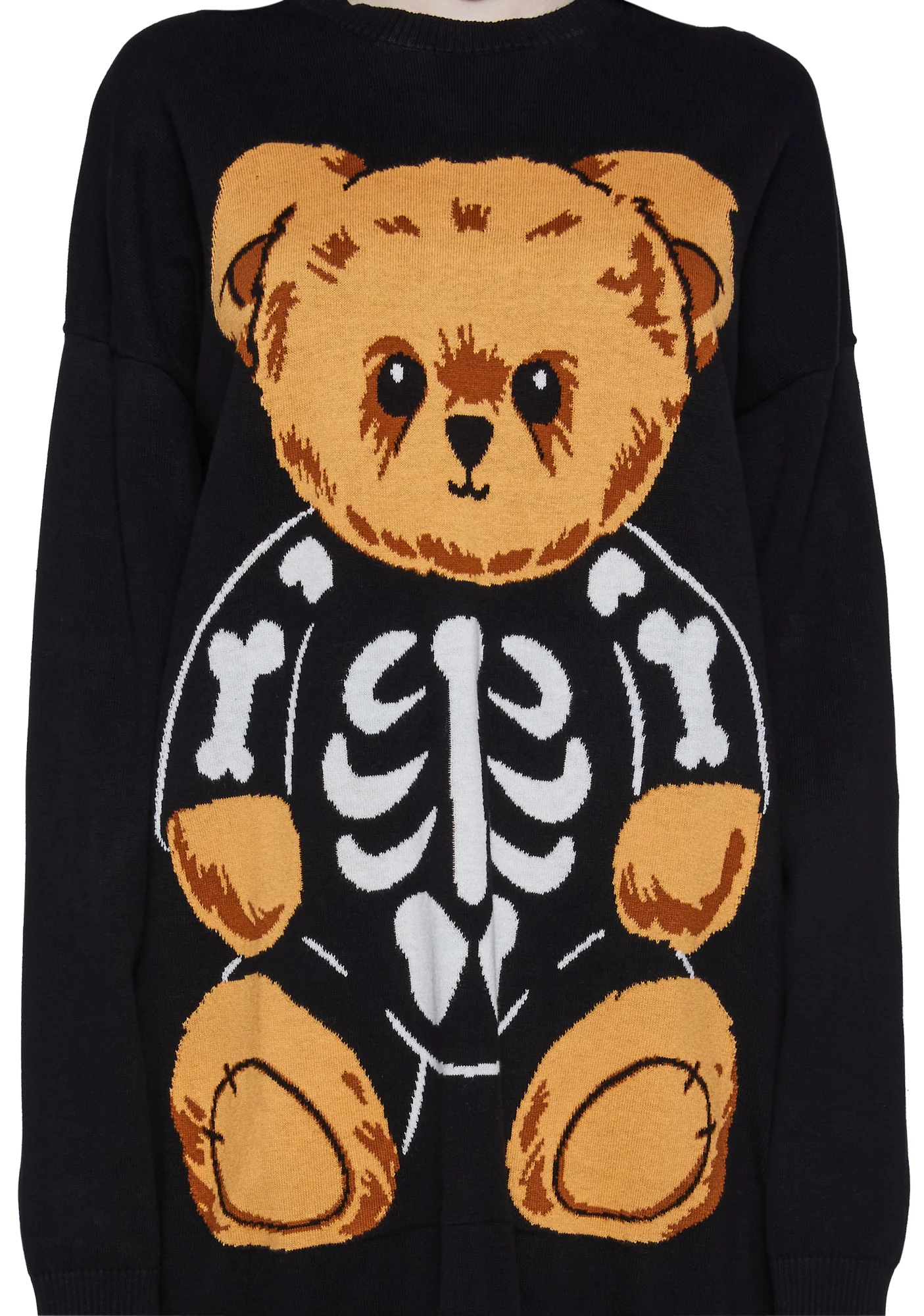 Eerie Embrace Oversized Sweater - Image 5
