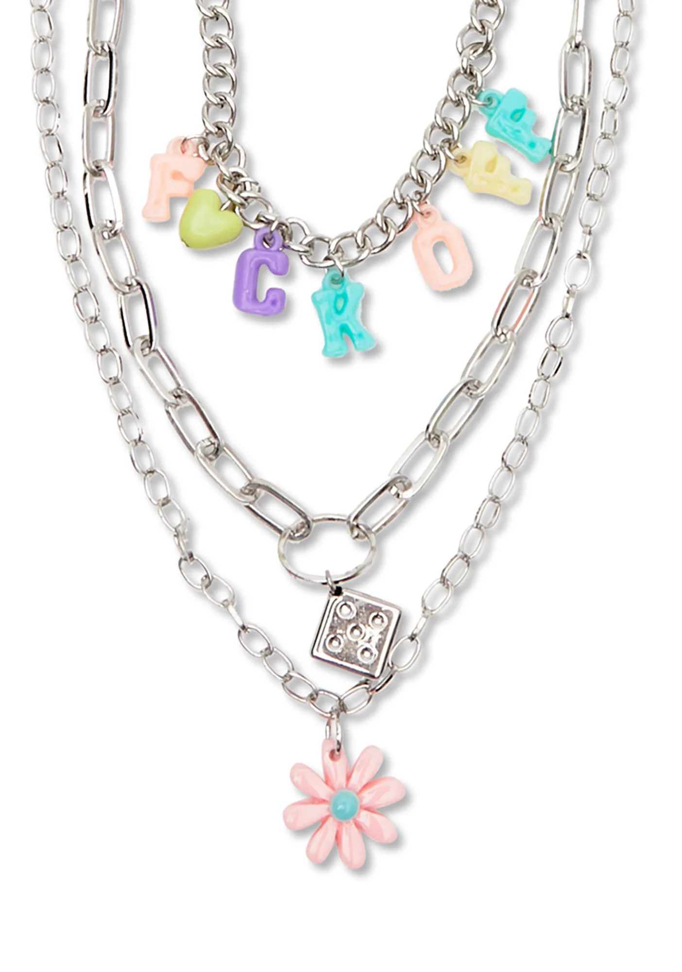 Eff Off Chain Layered Necklace - Image 2