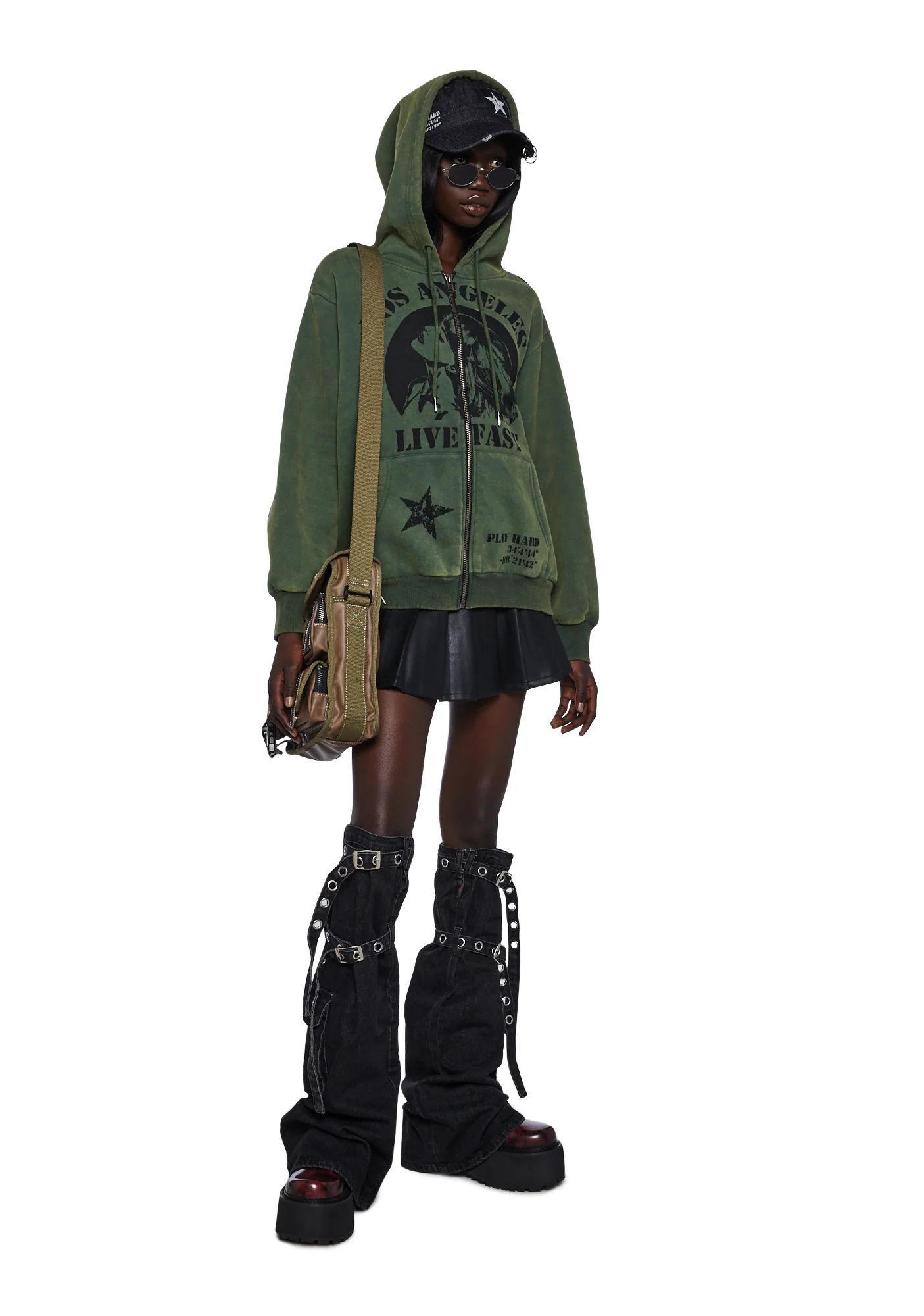 Effortless Edge Oversized Hoodie - Image 2