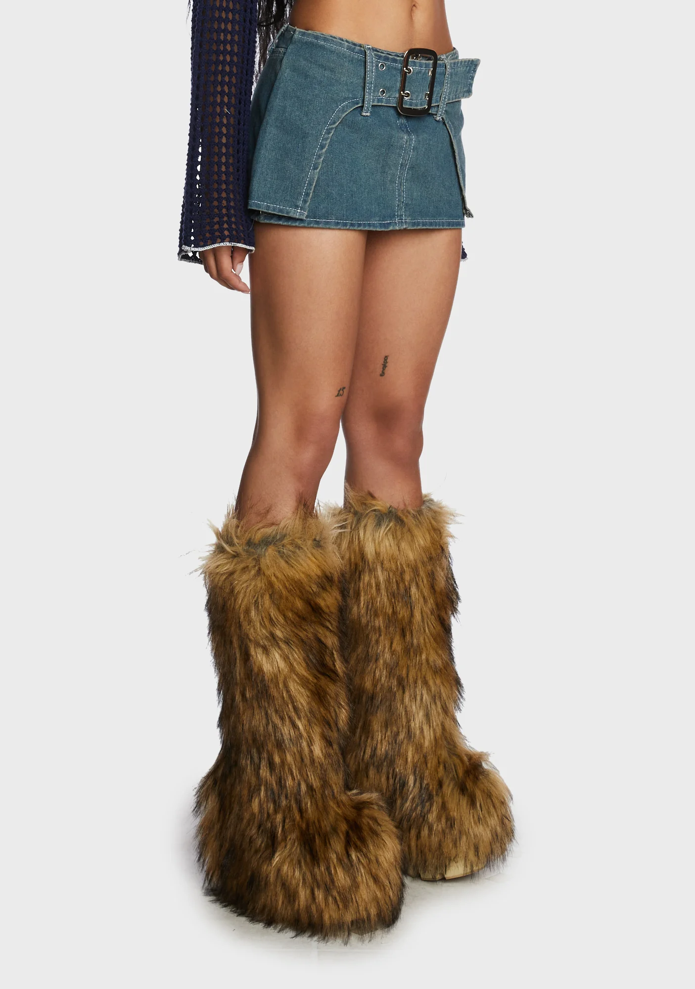 Ego Check Mini Skirt - Image 3