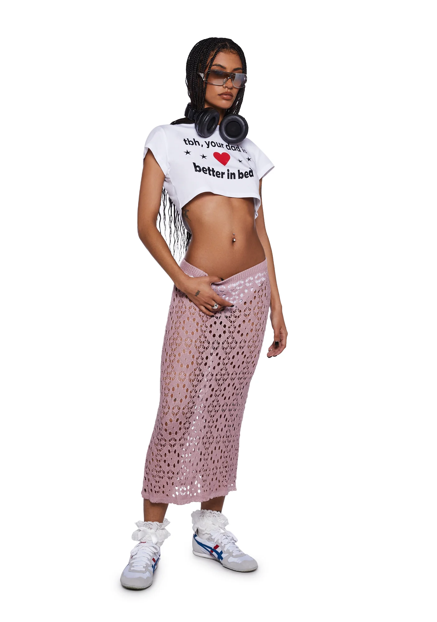 Eldonia Crochet Midi Skirt - Image 2
