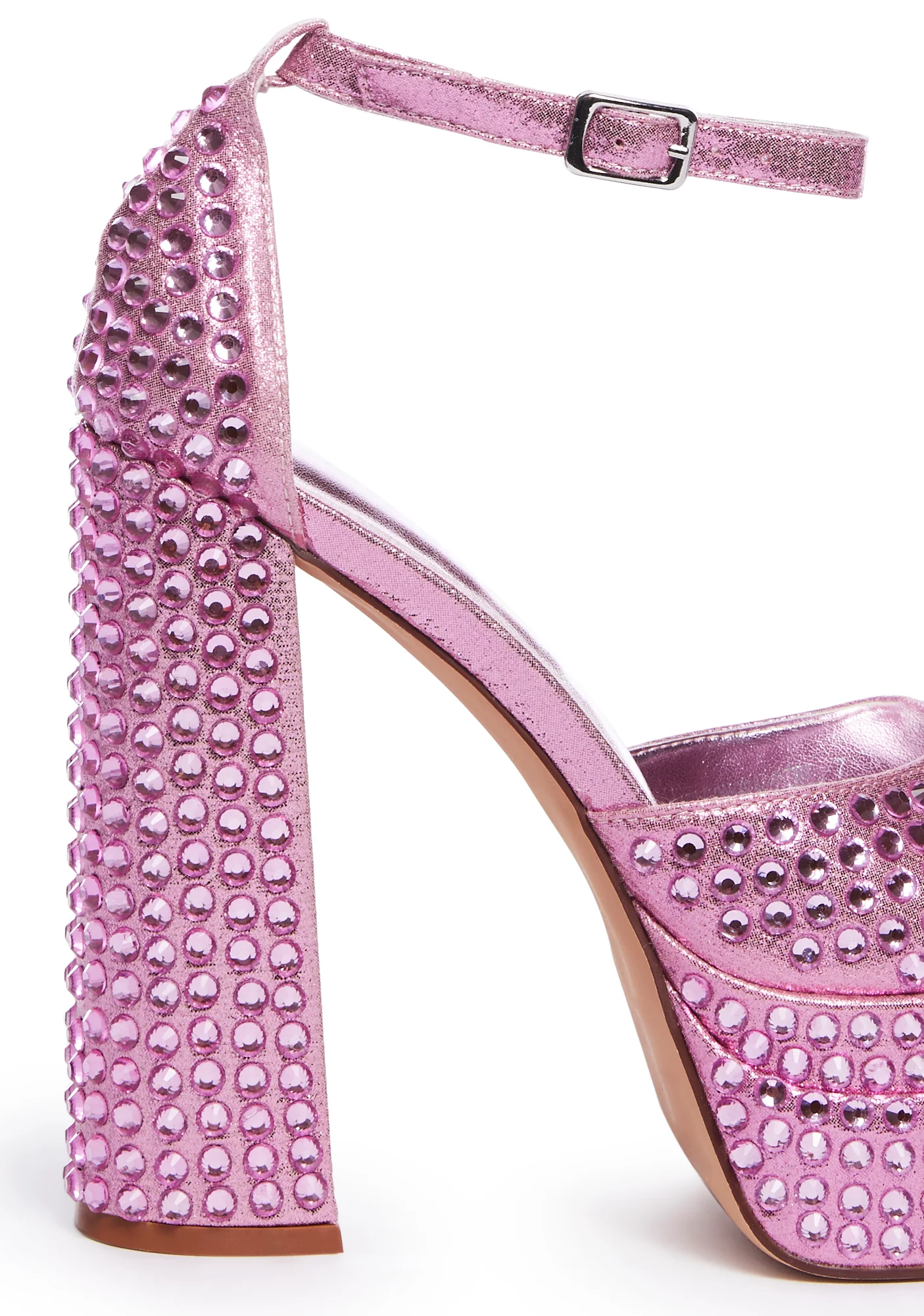 Eleanora Sparkle Heels - Pink - Image 2