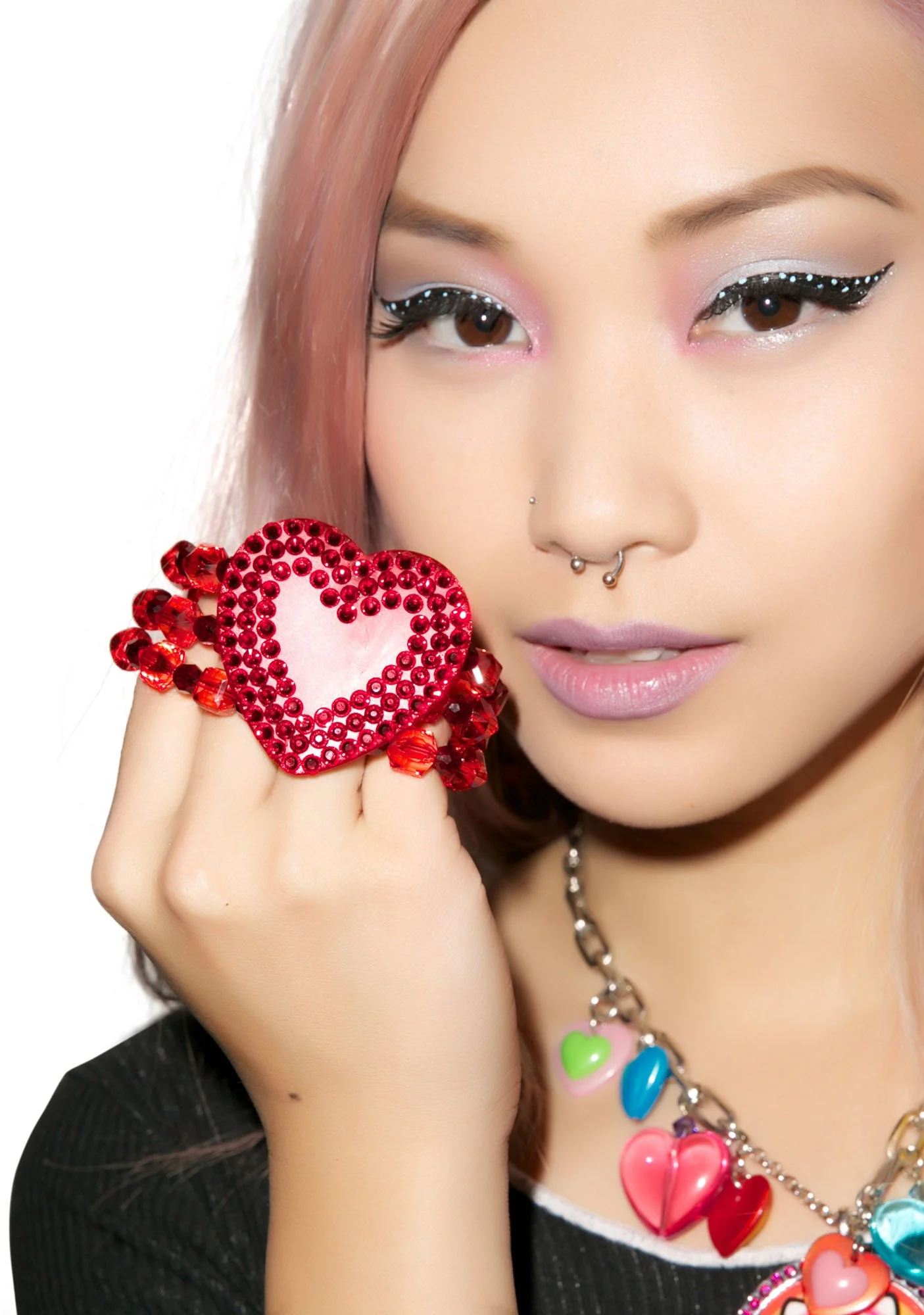 Electric Heart Bracelet - Red - Image 6