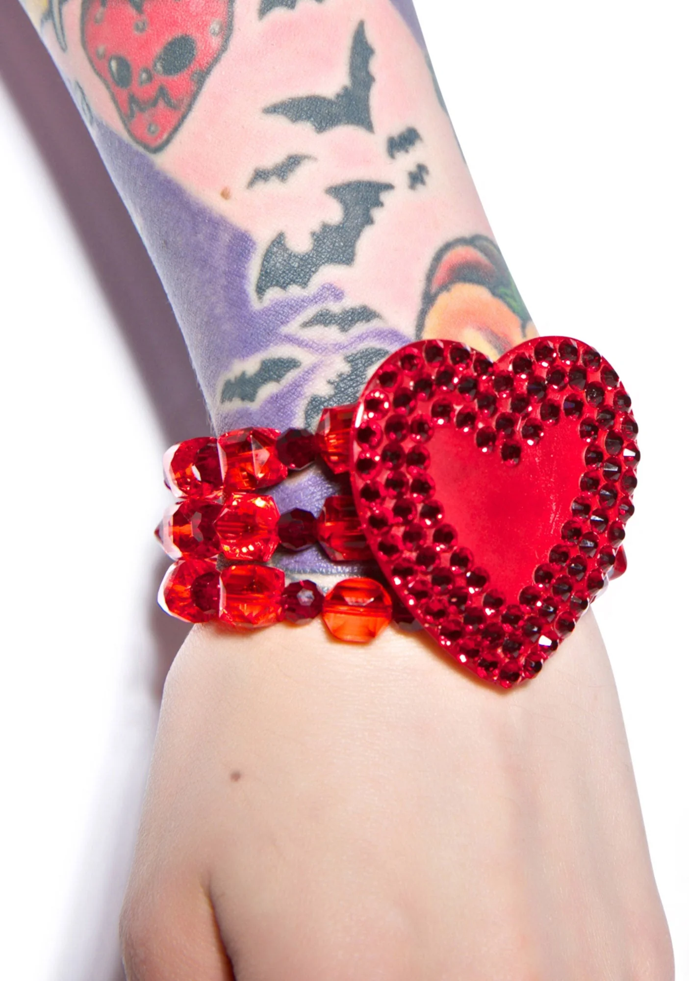 Electric Heart Bracelet - Light Brown - Image 7